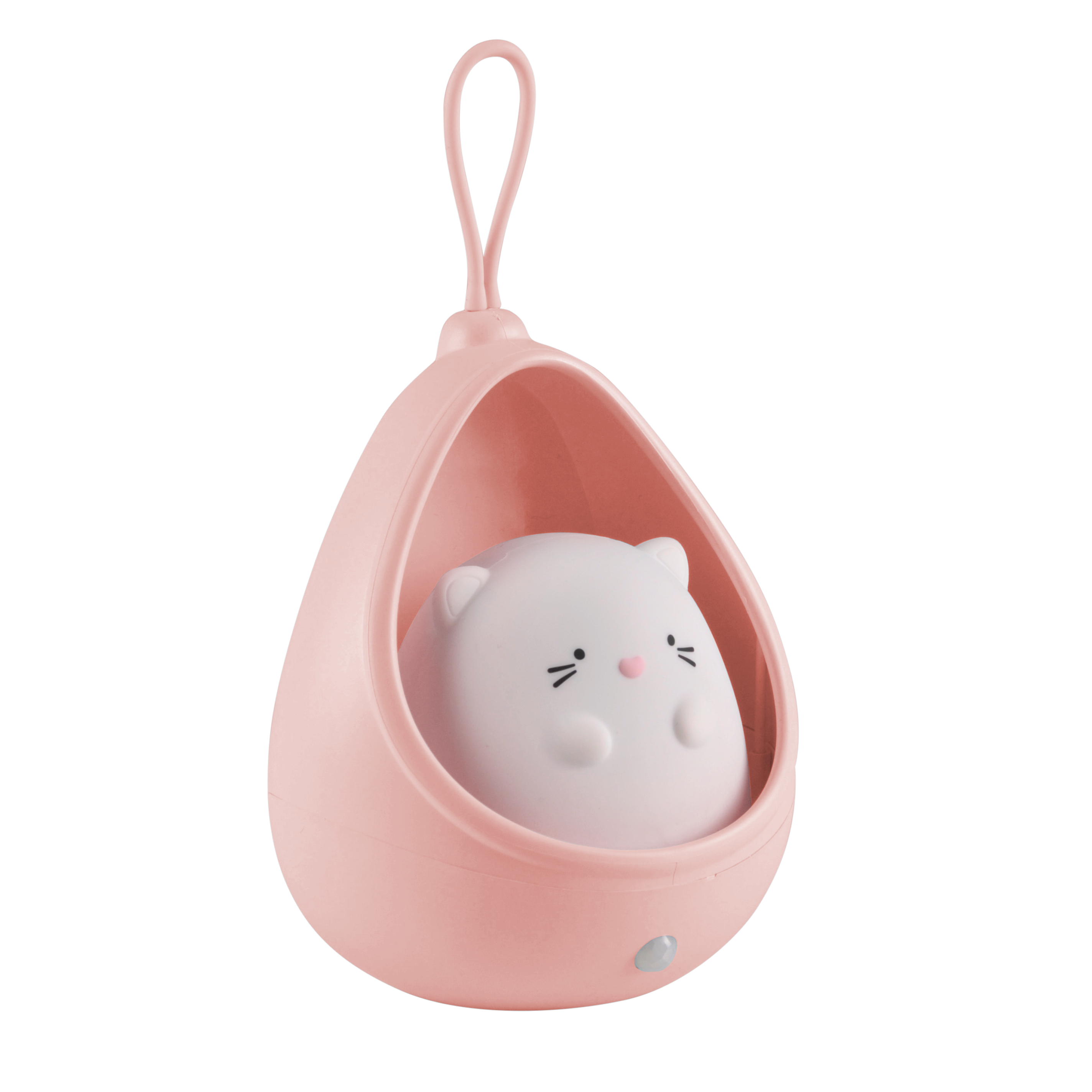 Lampka Kitty różowa z czujnikiem USB LED Goldlux