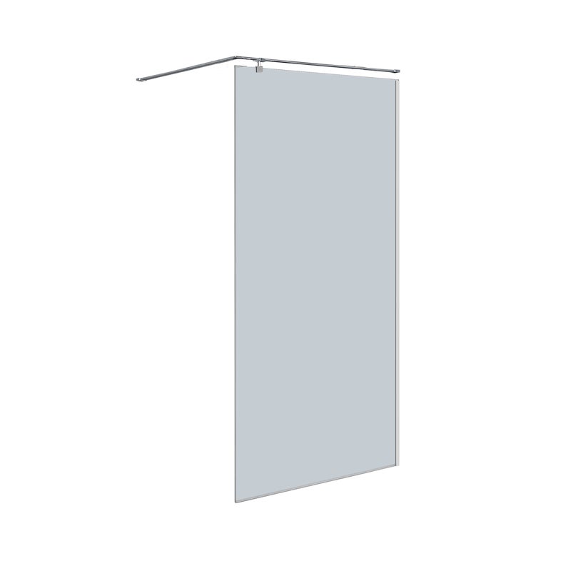 Kabina Walk-in Prime 90x205 transparentna profil chromowany Sea-Horse