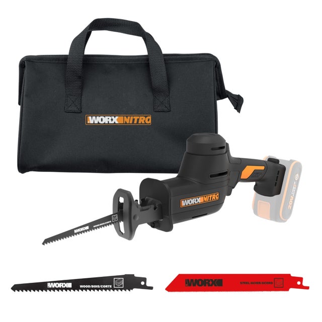 Scie sabre Brushless 20V WORX - WX501.9 (sans batterie ni chargeur)