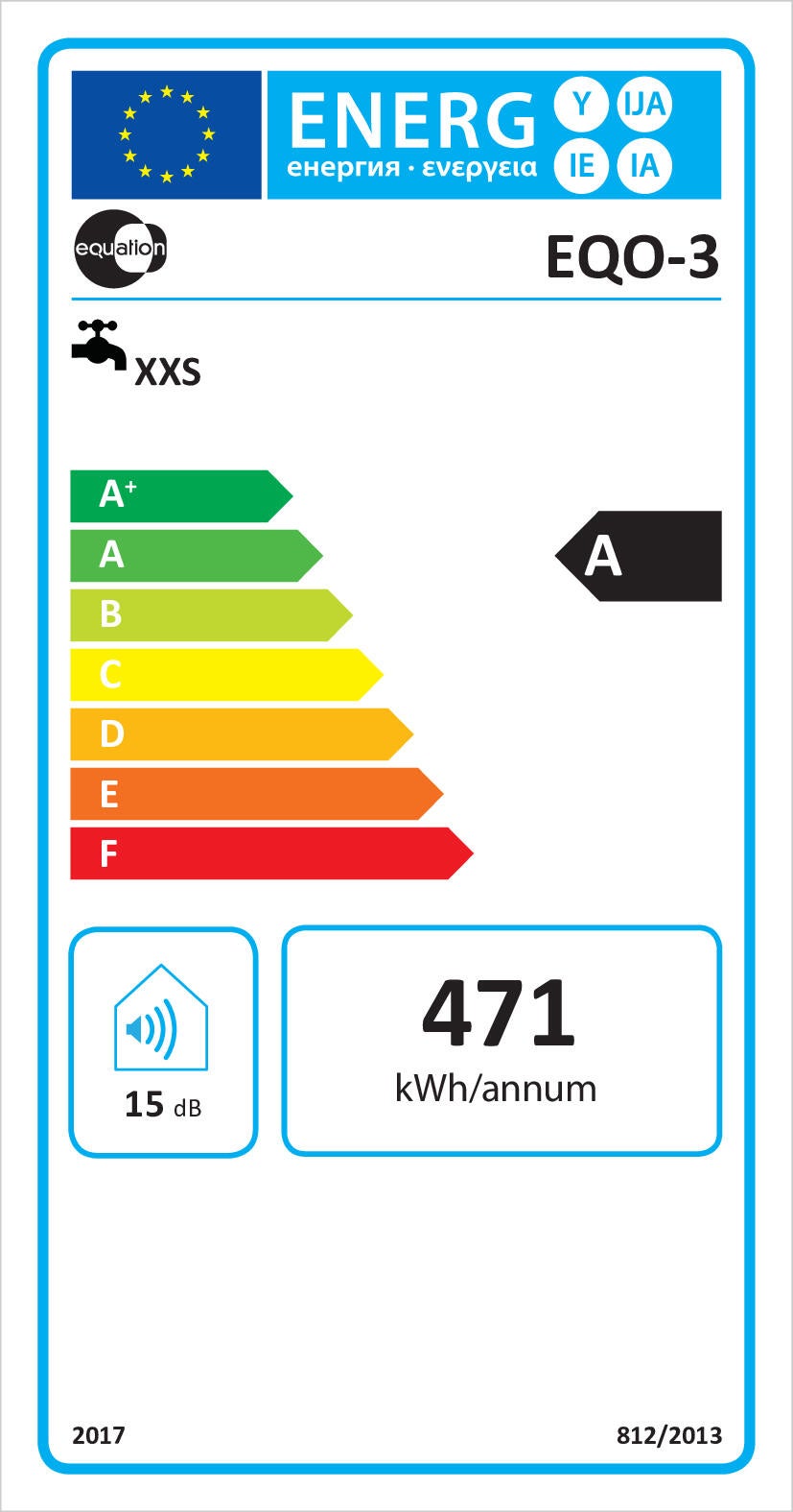 Elektryczny przepływowy ogrzewacz wody EQO-3.5 kW EQUATION - 2