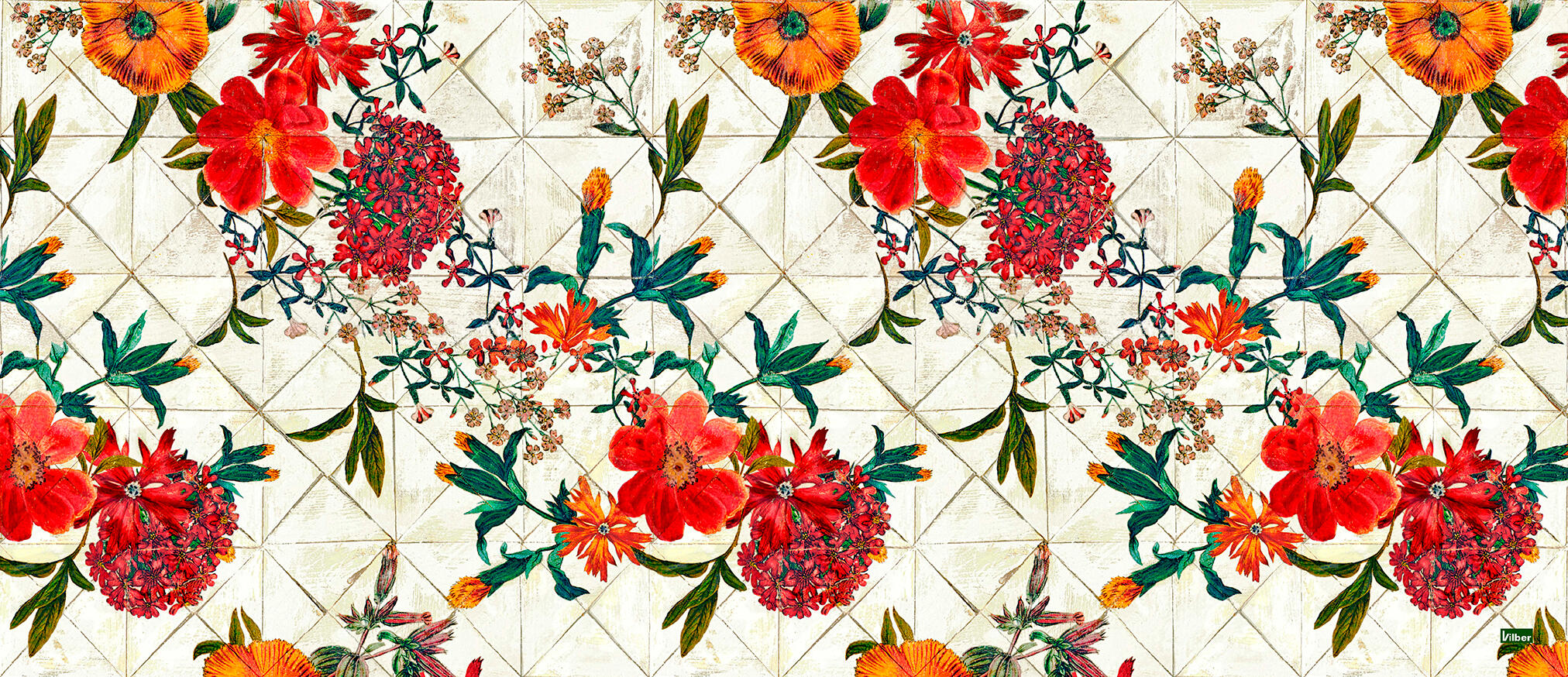 Alfombra vinílica aster 52x120 cm
