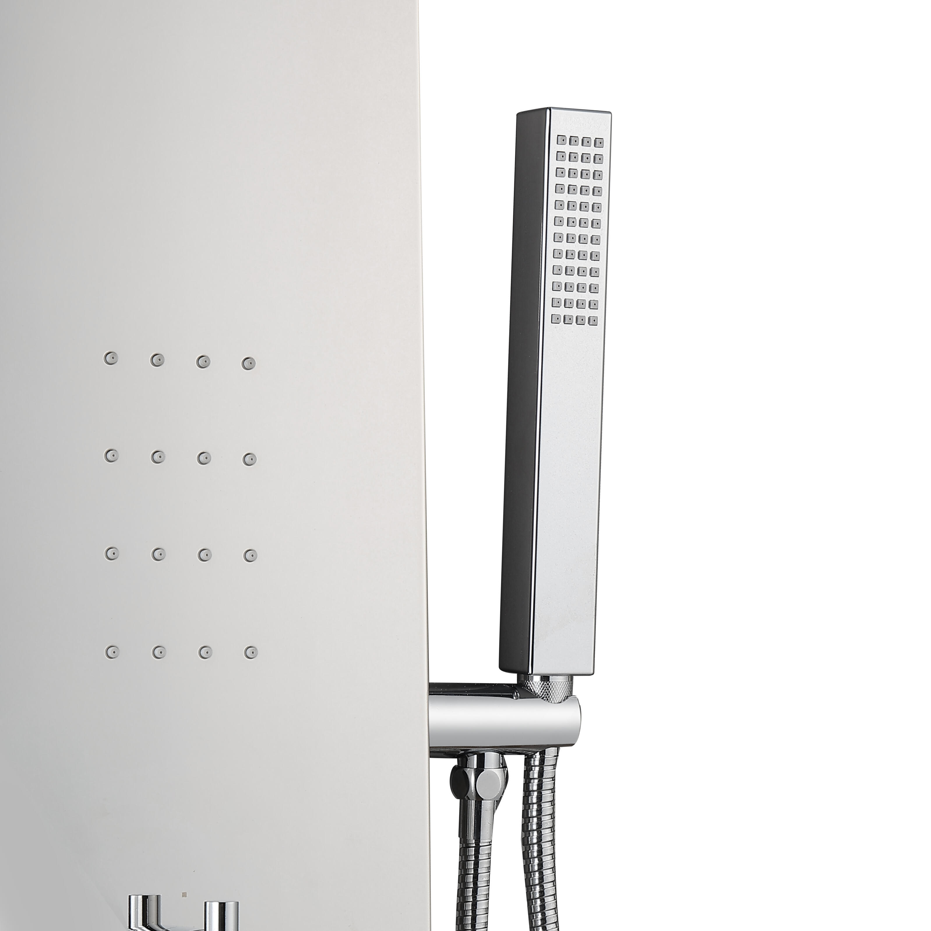 Columna de ducha hidromasaje termostática Tejat cromo - 3