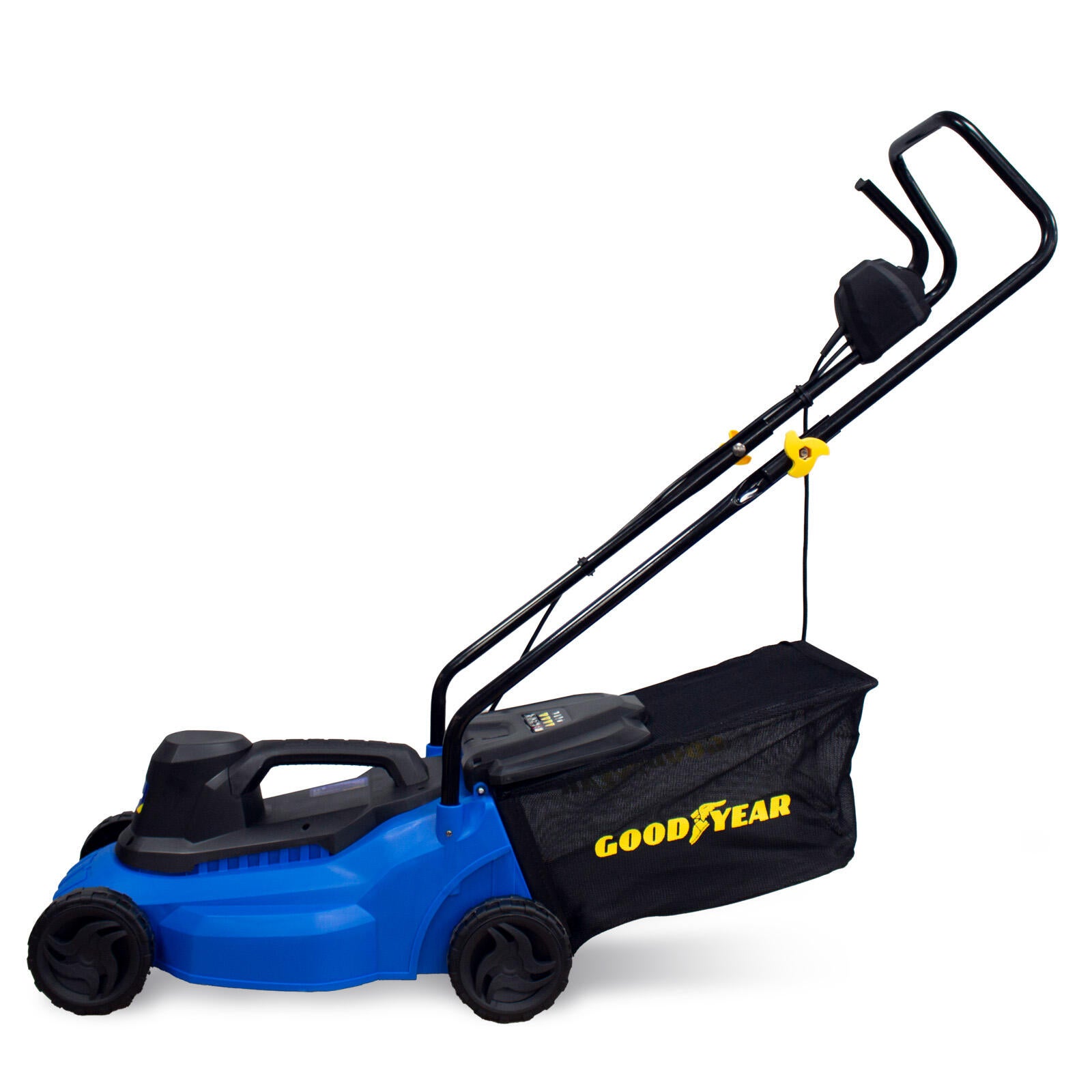 Cortacésped eléctrico goodyear cortacesped electrico a cable 1200w 1200w 32 cm ancho de corte