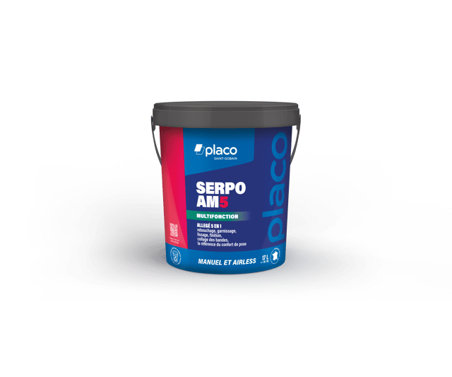 Enduit multi-usages en pâte allégé intérieur 20 kg - Serpo AM5 PLACO