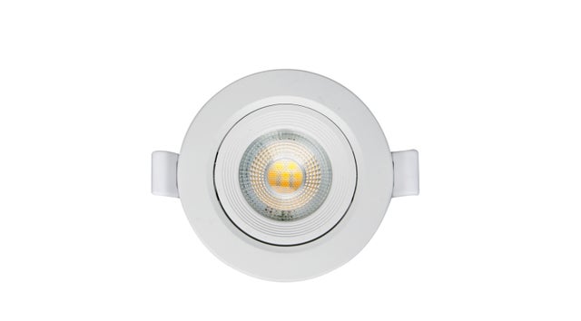 5 ARO EMPOTRAR CIRCULAR BASCULANTE BLANCO