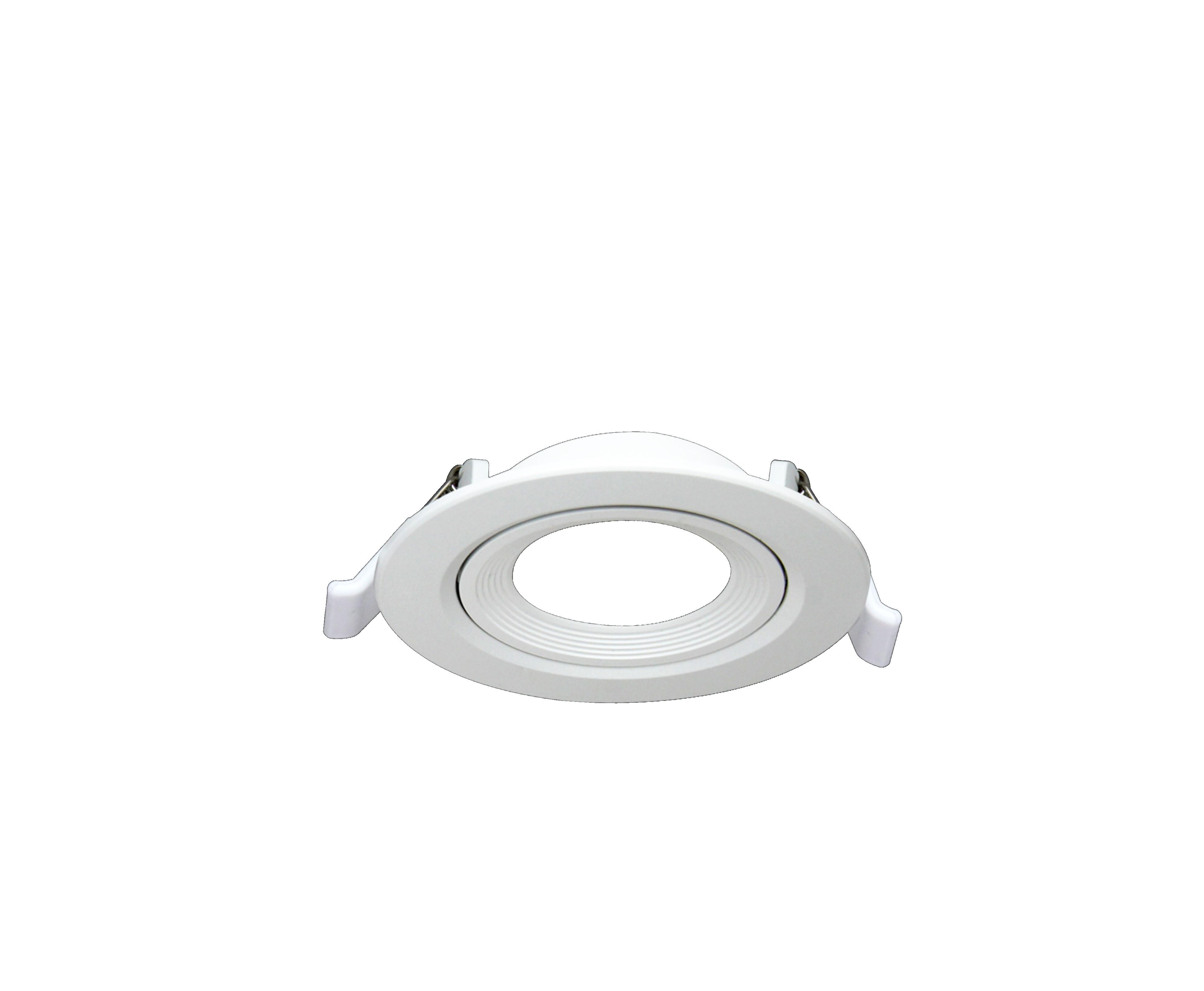 5 ARO EMPOTRAR CIRCULAR BASCULANTE BLANCO - 2
