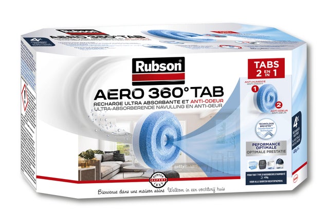 RECHARGE NEUTRE X4 AERO 360 RUBSON