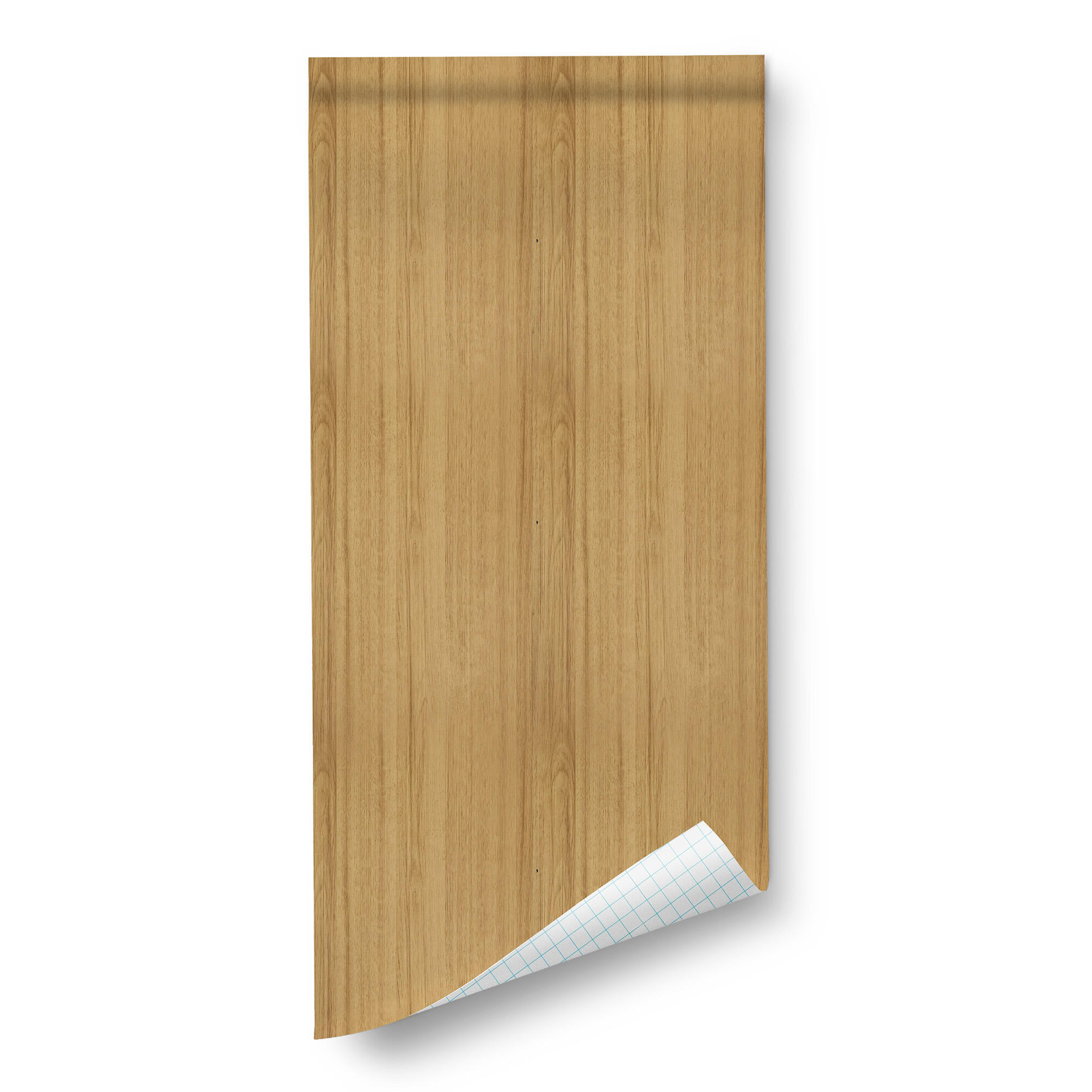 Adhesivo decorativo en rollo PVC Madera Fresno color marrón brillante. De 0.90 x 2 m. Recomendado: para decorar un mueble y un objeto. LHD  - 5