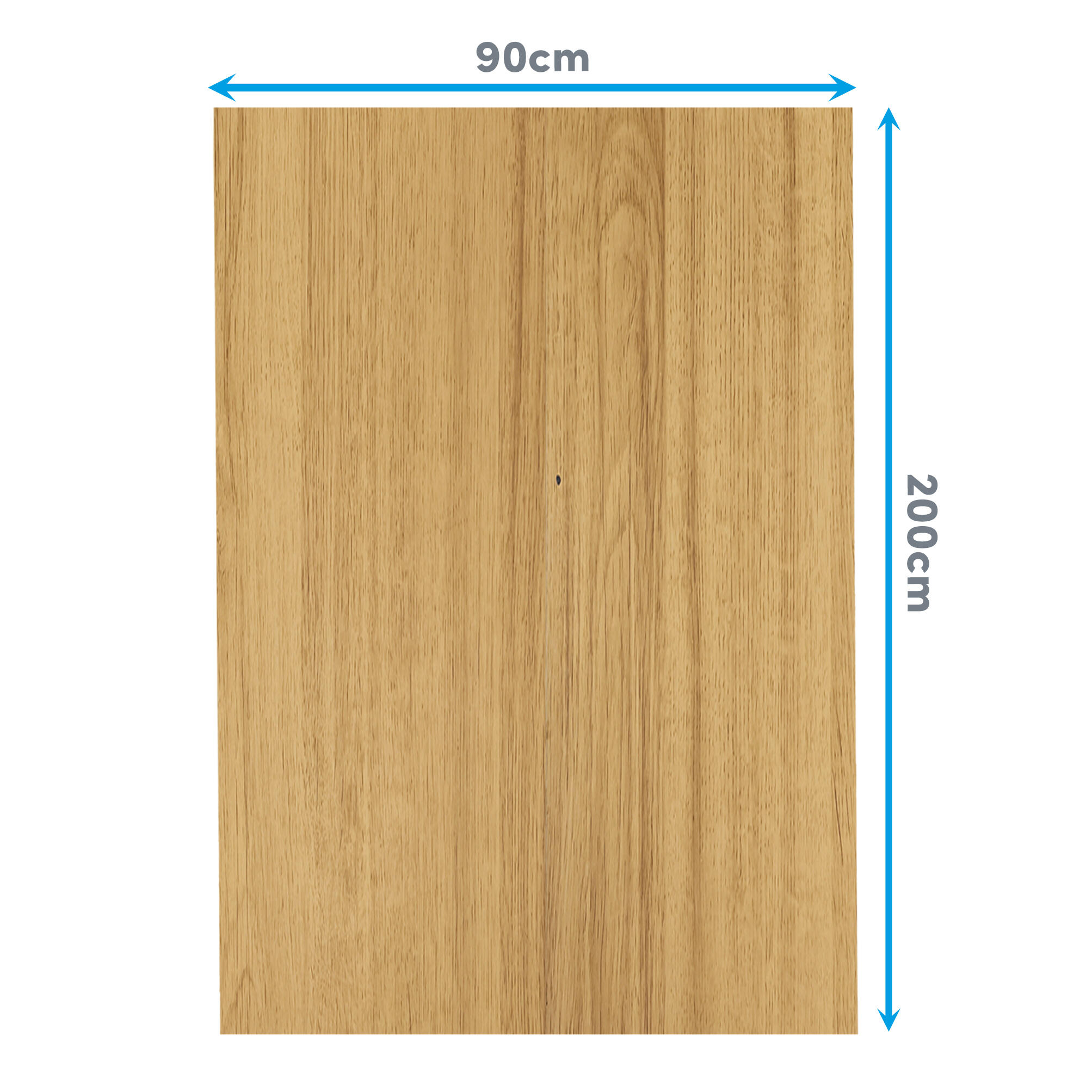 Adhesivo decorativo en rollo PVC Madera Fresno color marrón brillante. De 0.90 x 2 m. Recomendado: para decorar un mueble y un objeto. LHD  - 2