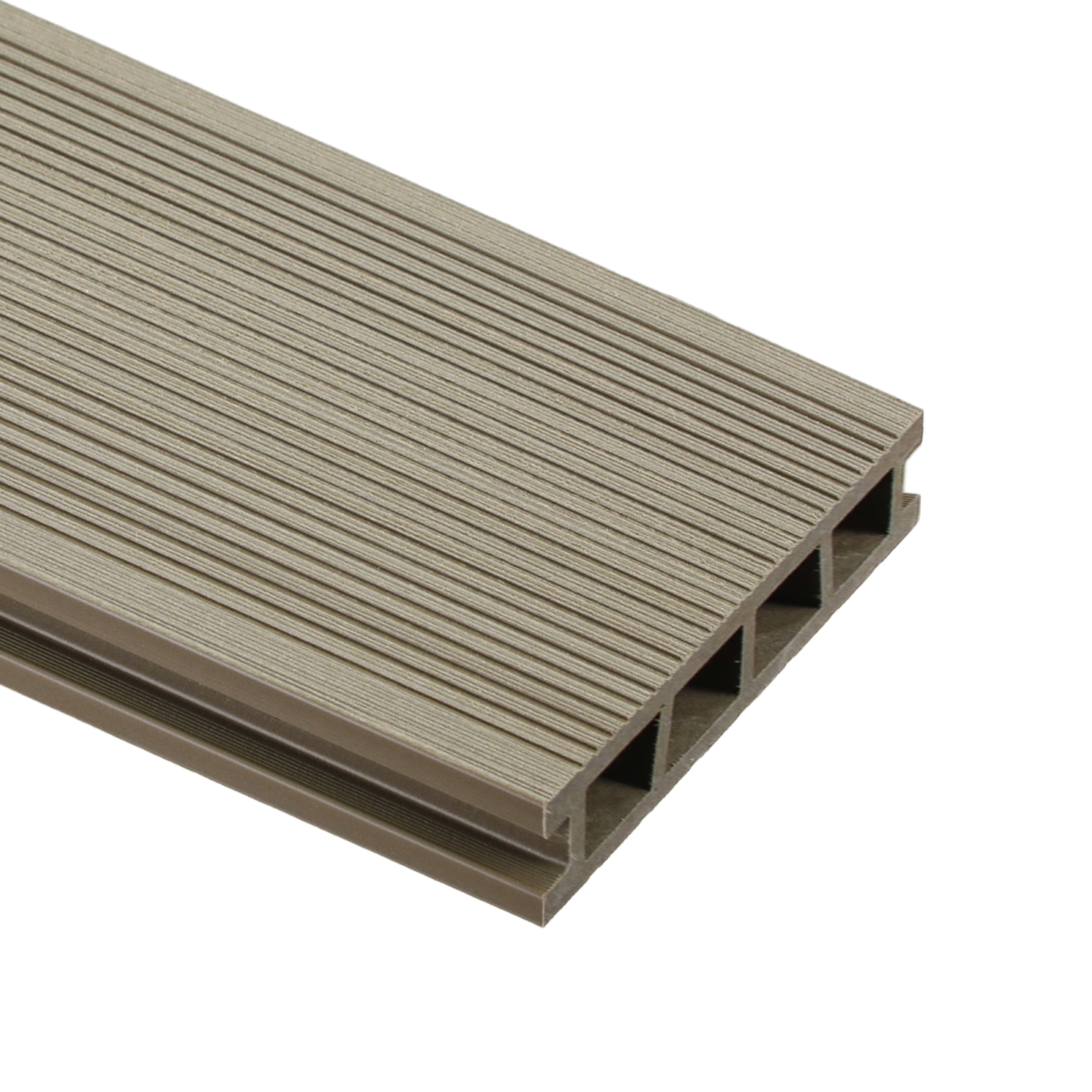 Deska tarasowa kompozytowa 15x400x2,5cm brąz Bergdeck