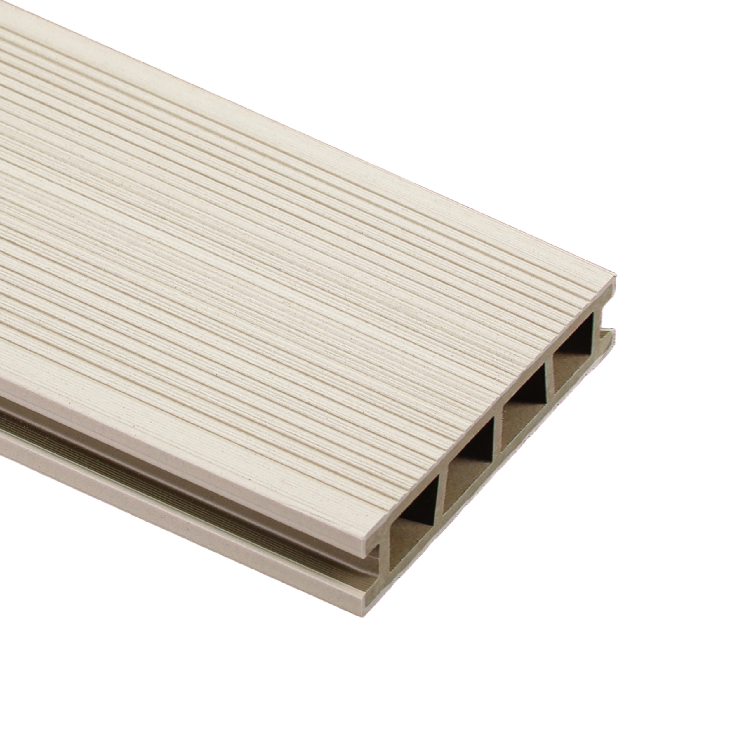 Deska tarasowa kompozytowa 15x400x2,5cm beżowa Bergdeck - Leroy Merlin