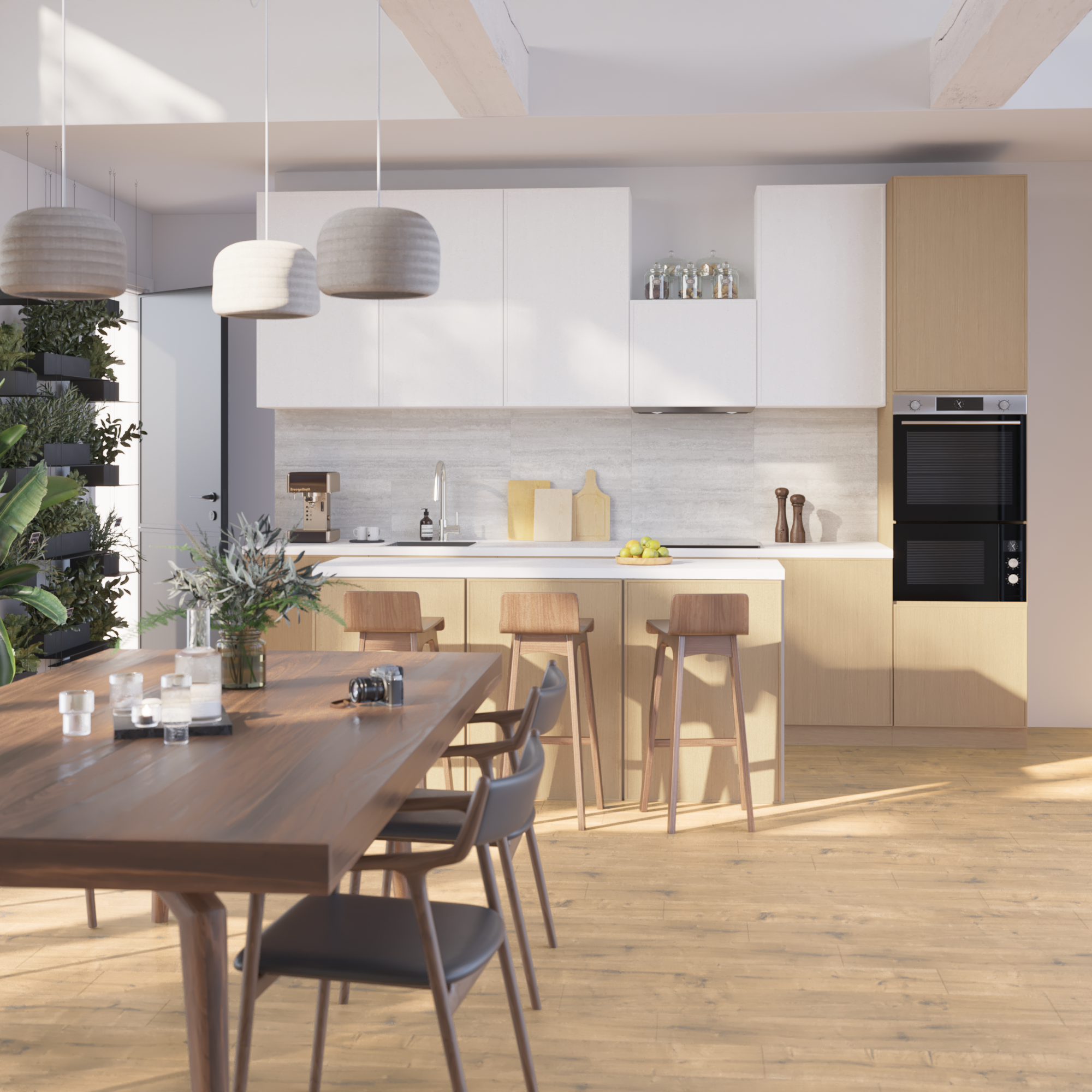 Panele podłogowe laminowane wodoodporne AC5 8 mm Artens Belgrave 2 struktura naturalnego drewna - 6