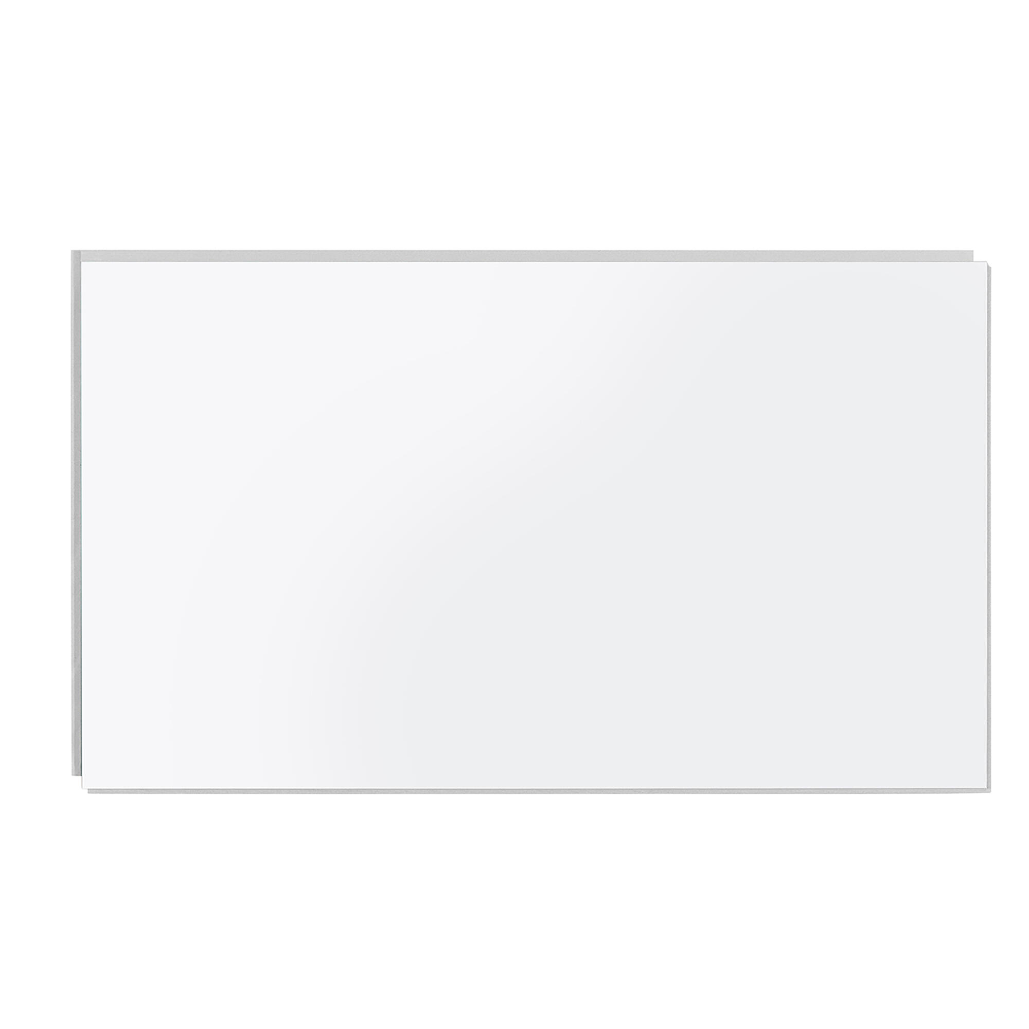 Revestimiento de pared decorativo efecto liso de PVC serie Dumawall+ Gloss White blanco de 65x37,5cm - 2