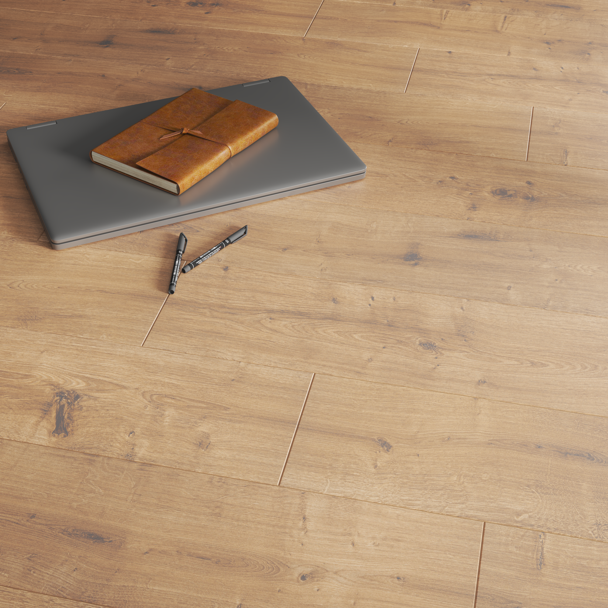 Panele podłogowe laminowane wodoodporne AC5 8 mm Artens Belgrave 2 struktura naturalnego drewna - 8