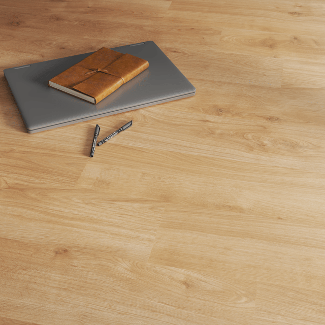 Suelo laminado intenso 8mm New Dunmor efecto madera natural AC5  ARTENS