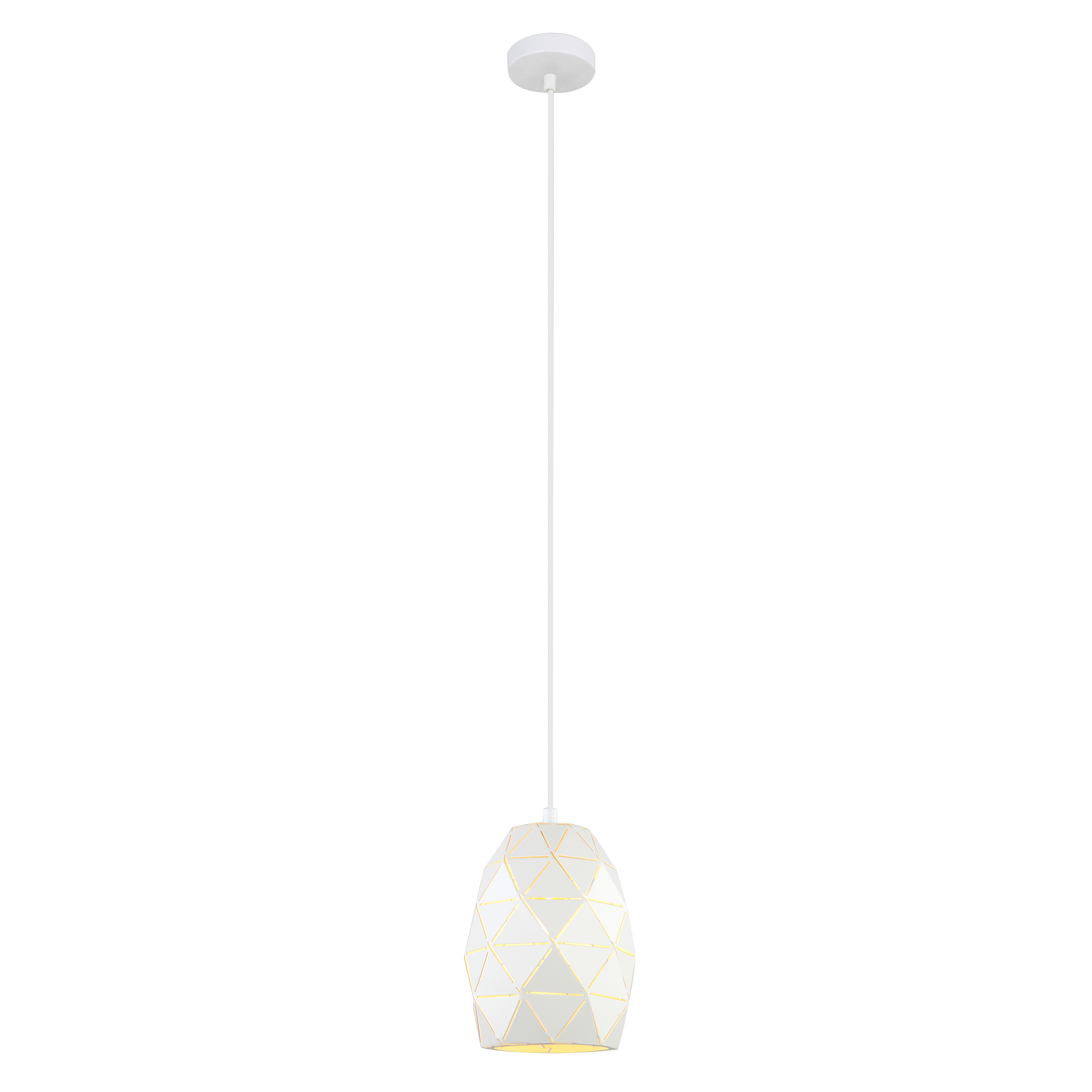 Lampa wisząca Harley biała E27 Italux - 9