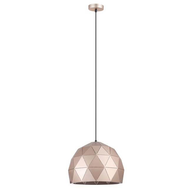 Lampa wiszaca harley miedziana e27 italux 45856475