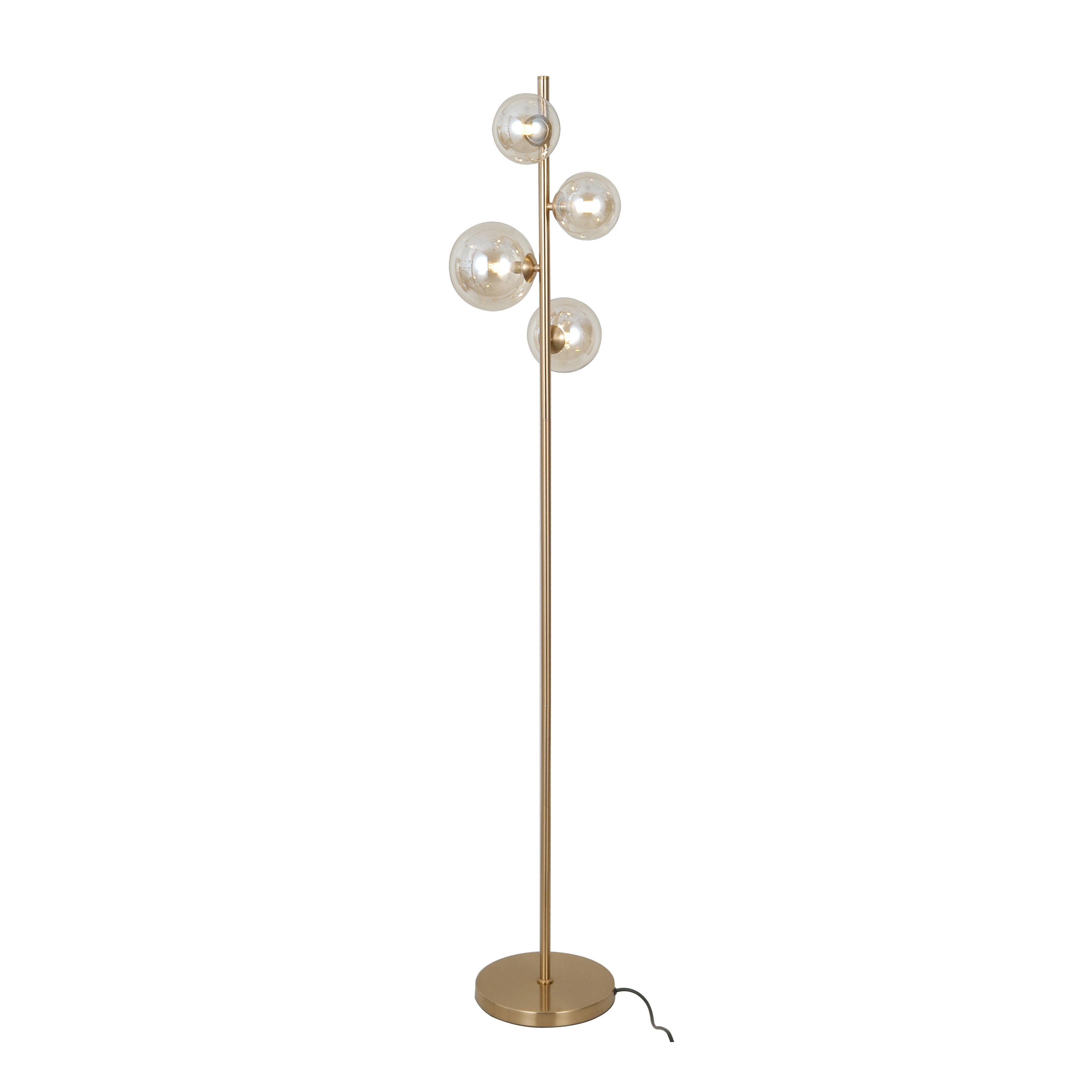 Lampa podłogowa Canello bursztyn 4 x G9 Italux - 4