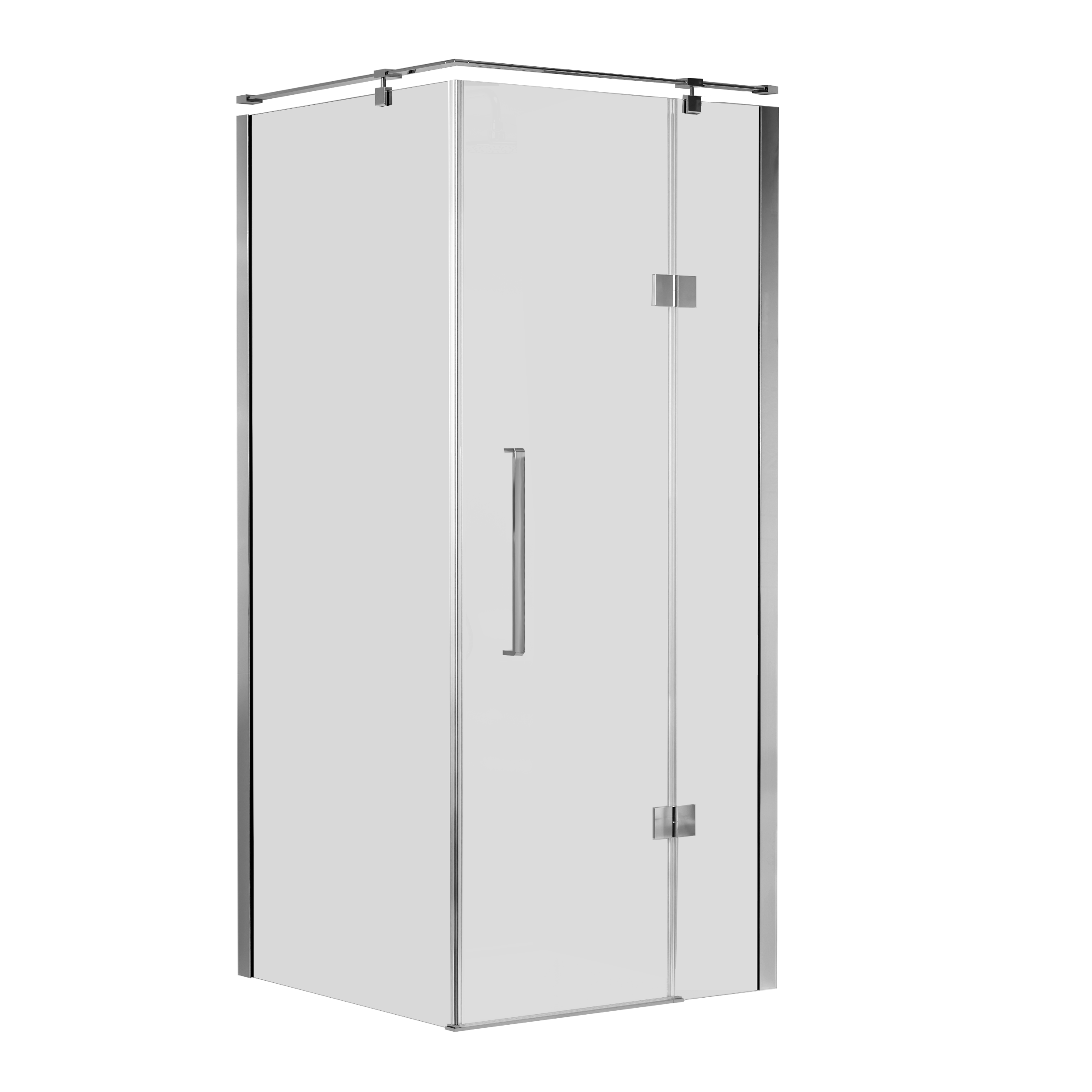 Kabina prysznicowa narożna kwadratowa prawa Fresh Prime 90x90x200cm chrom Sea-Horse