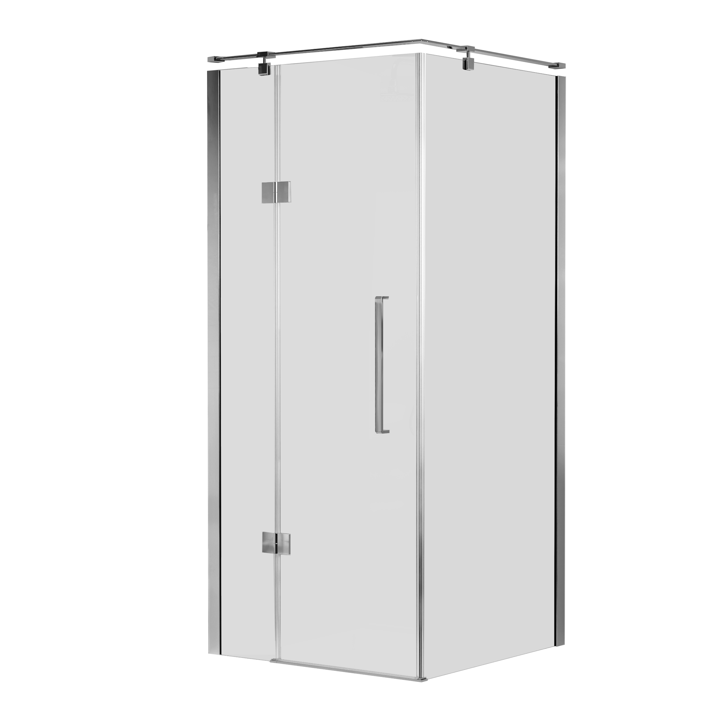 Kabina prysznicowa narożna kwadratowa lewa Fresh Prime 90x90x200cm chrom Sea-Horse