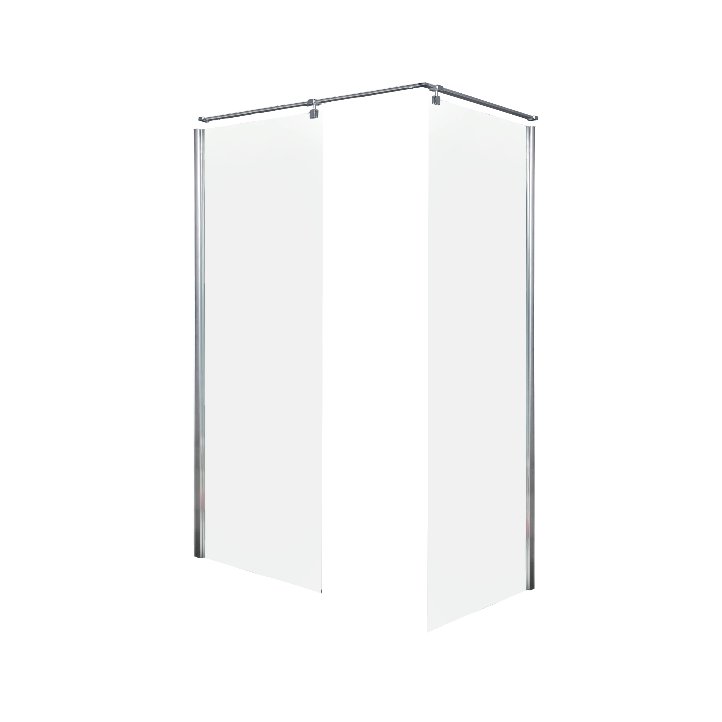 Kabina prysznicowa narożna prostokątna Prime 130x90x205 cm chromowana Sea-Horse