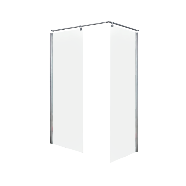 Kabina prysznicowa narożna prostokątna Prime 140x80x205 cm chromowana Sea-Horse