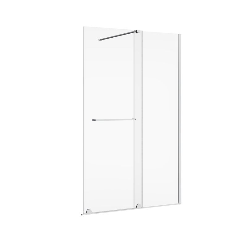 Kabina Walk-in Creative 100x200 transparentna profil chromowany Sea-Horse