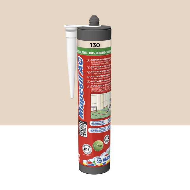 Silikon sanitarny  Mapesil AC 130 310 ml Jaśminowy Mapei