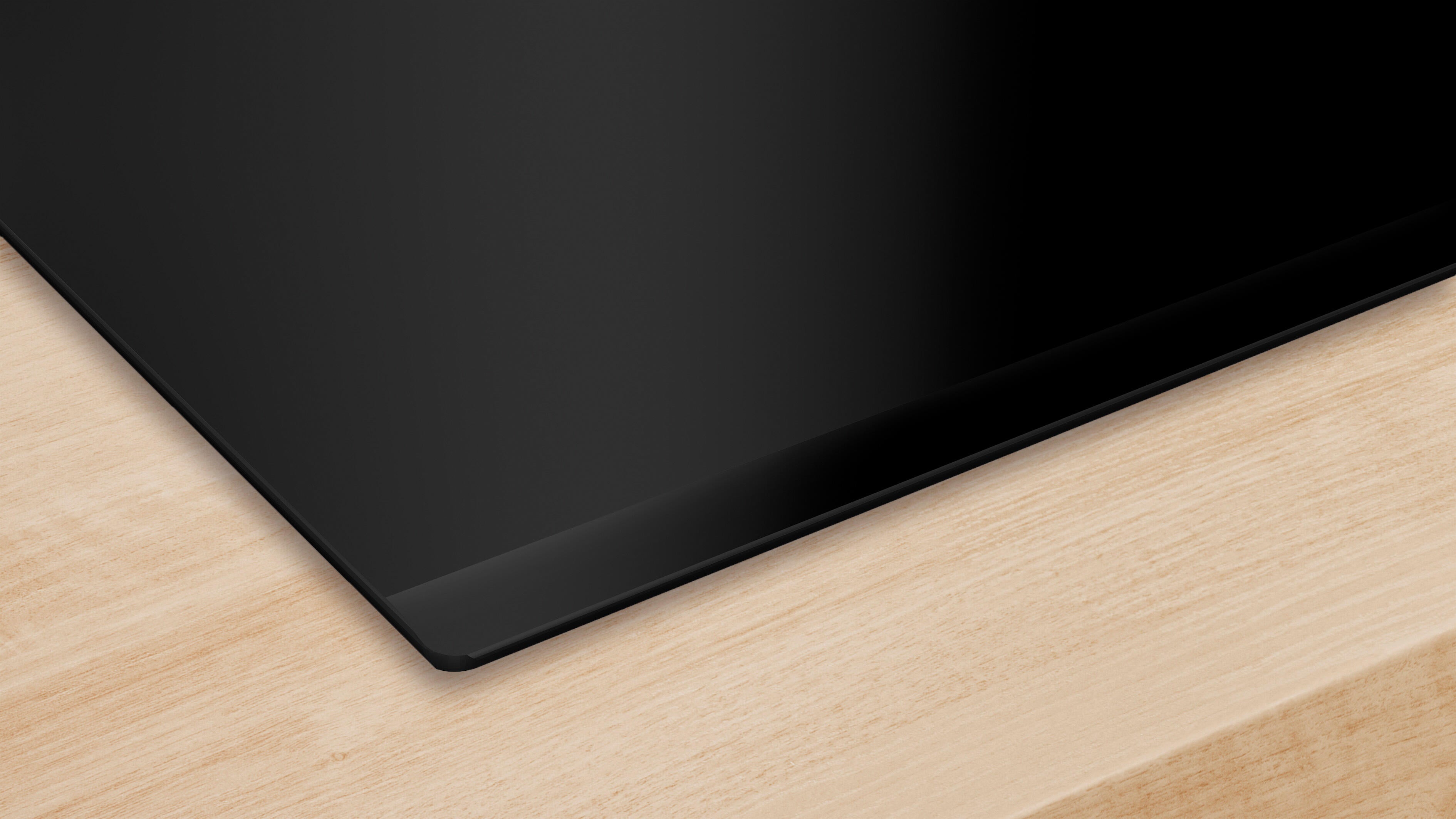 Placa de inducción con extractor BOSCH PVQ731H26E con 4 zonas de cocción y zona flex 7400W negro 71 cm - 7