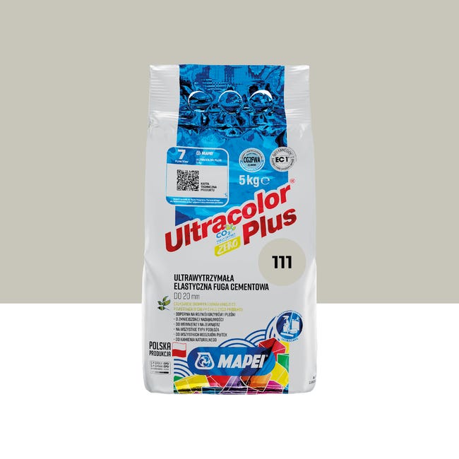 Fuga Ultracolor Plus 111 Srebrny 5 kg MAPEI
