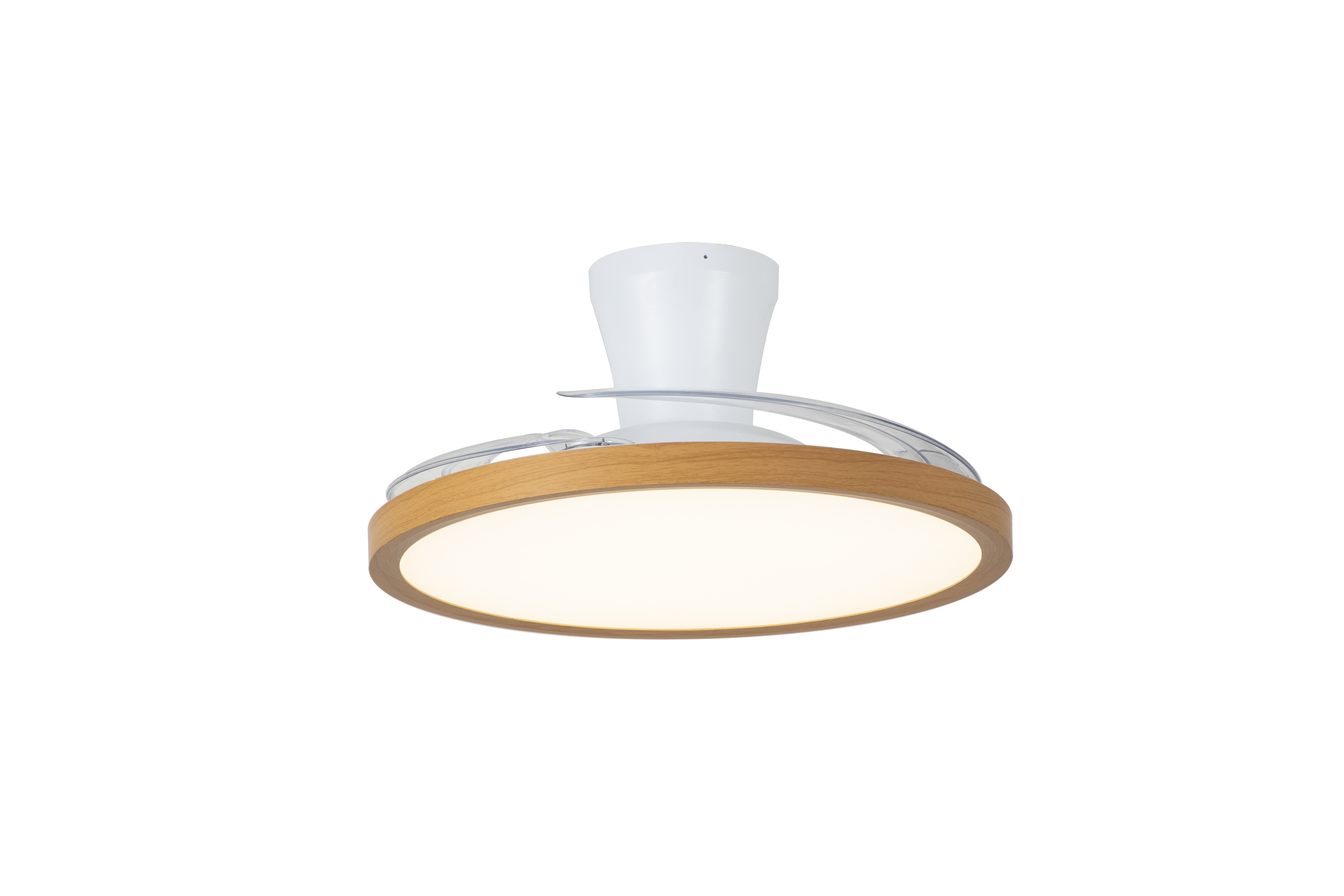 Ventoinha de teto retrátil com fonte de luz 3 pás 102 CM LED 4725 lm branco 85-454-54-102 - 2