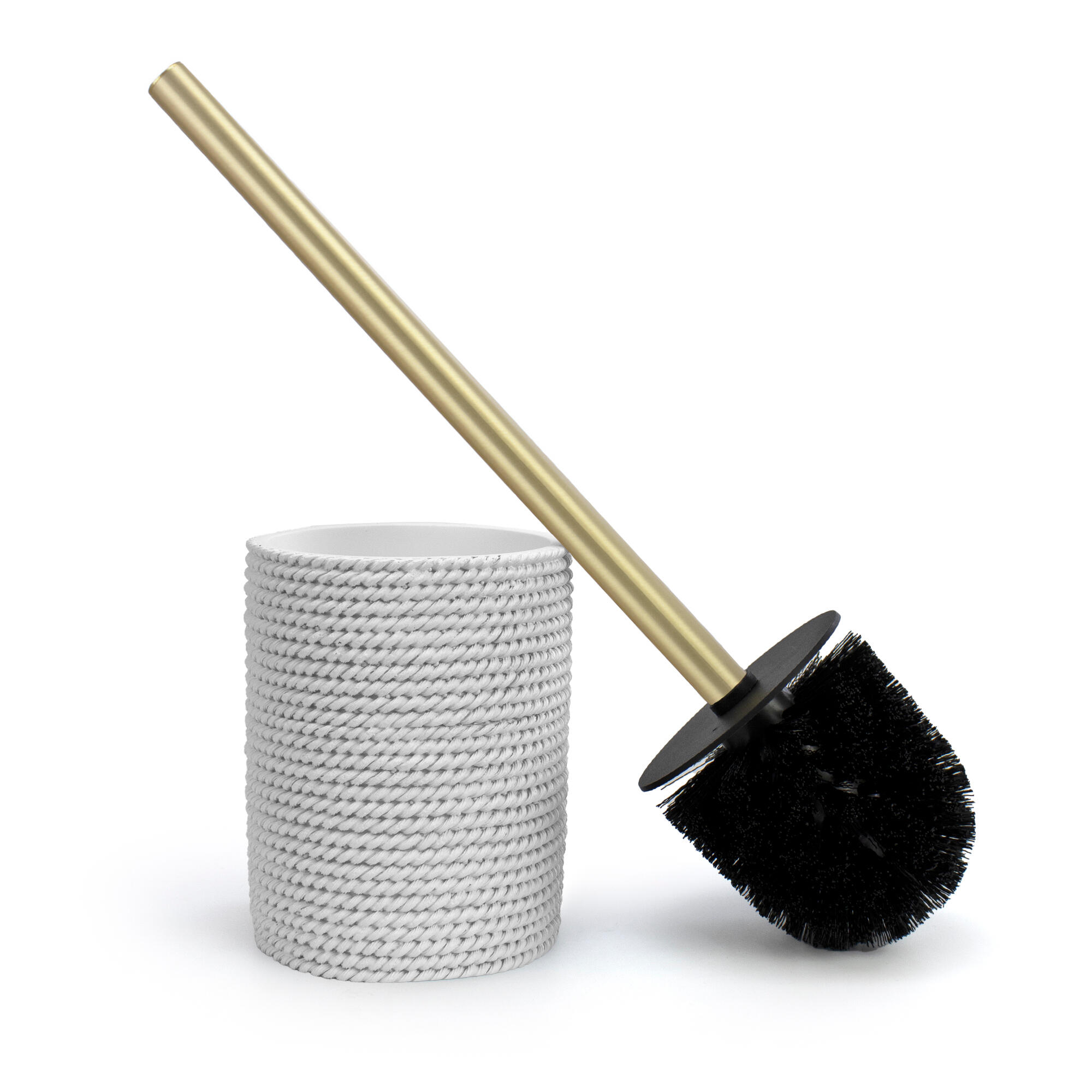 Escobillero Trenzo blanco mate - 3