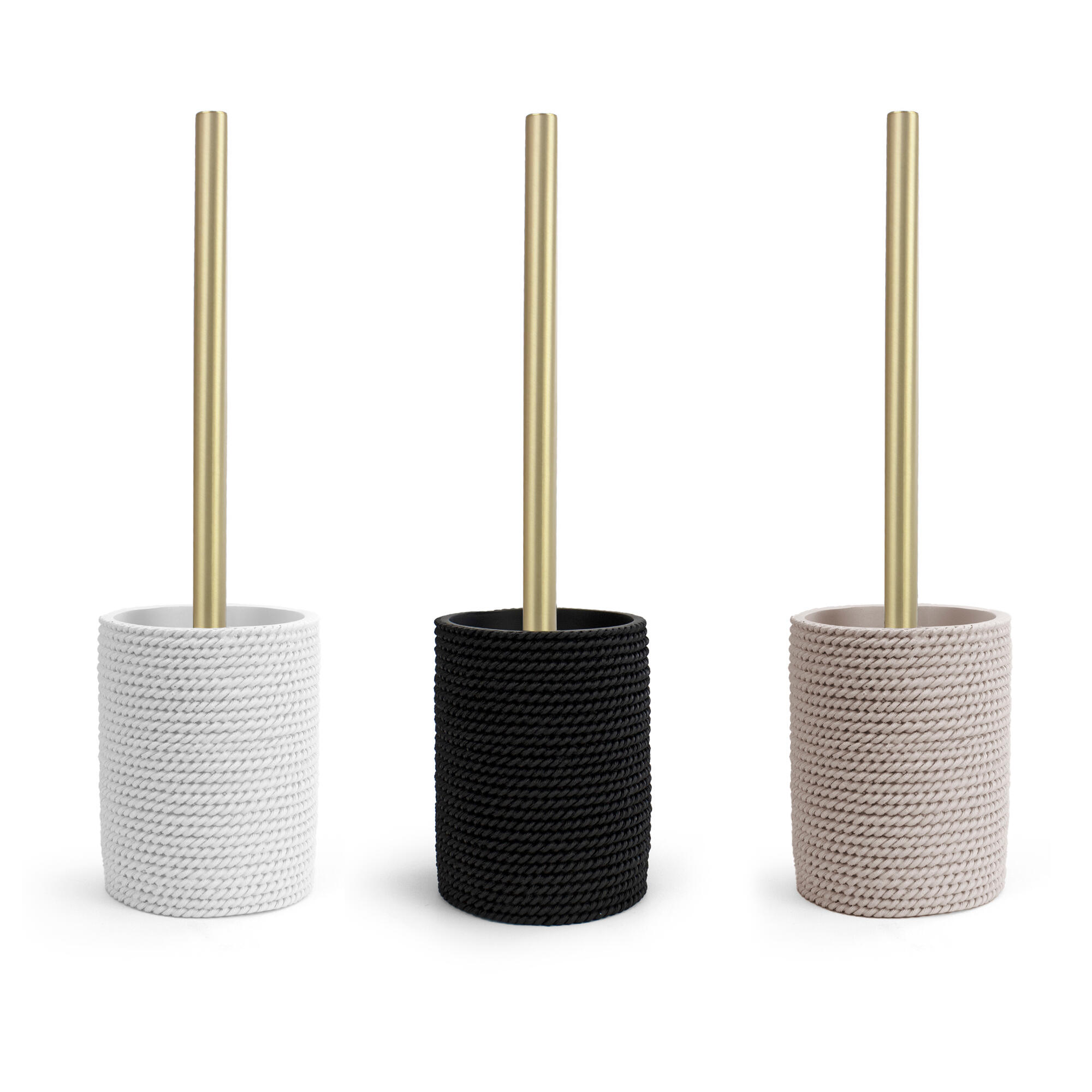 Escobillero Trenzo blanco mate - 5