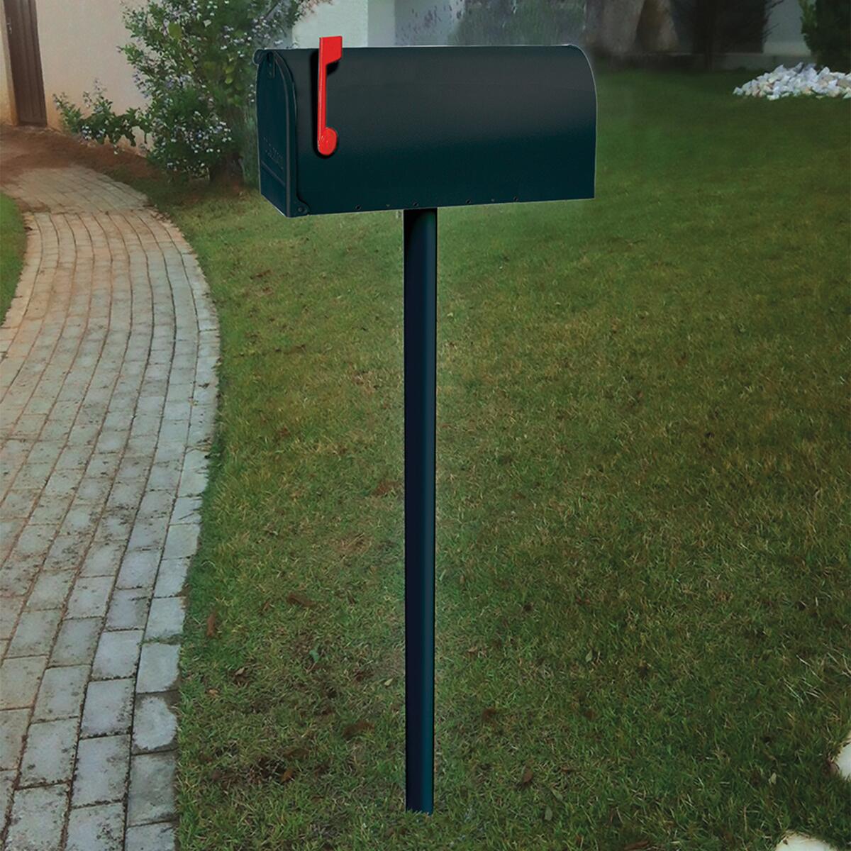 Cassetta Per Le Lettere Antracite-argento Vano Portagiornali - Foto 13