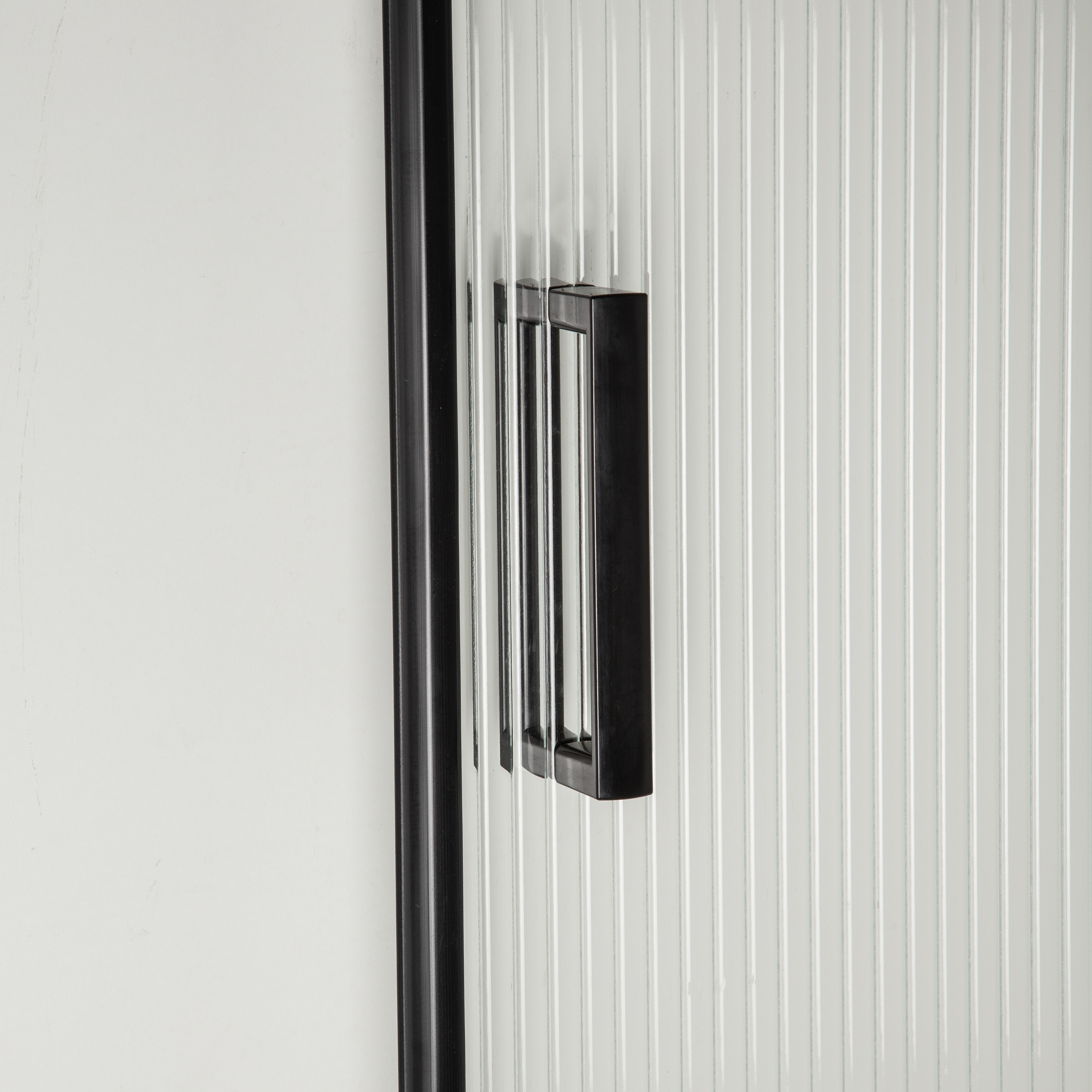 Kabina prysznicowa narożna kwadratowa Soho Black 90x90x190 cm czarna Kerra - 2