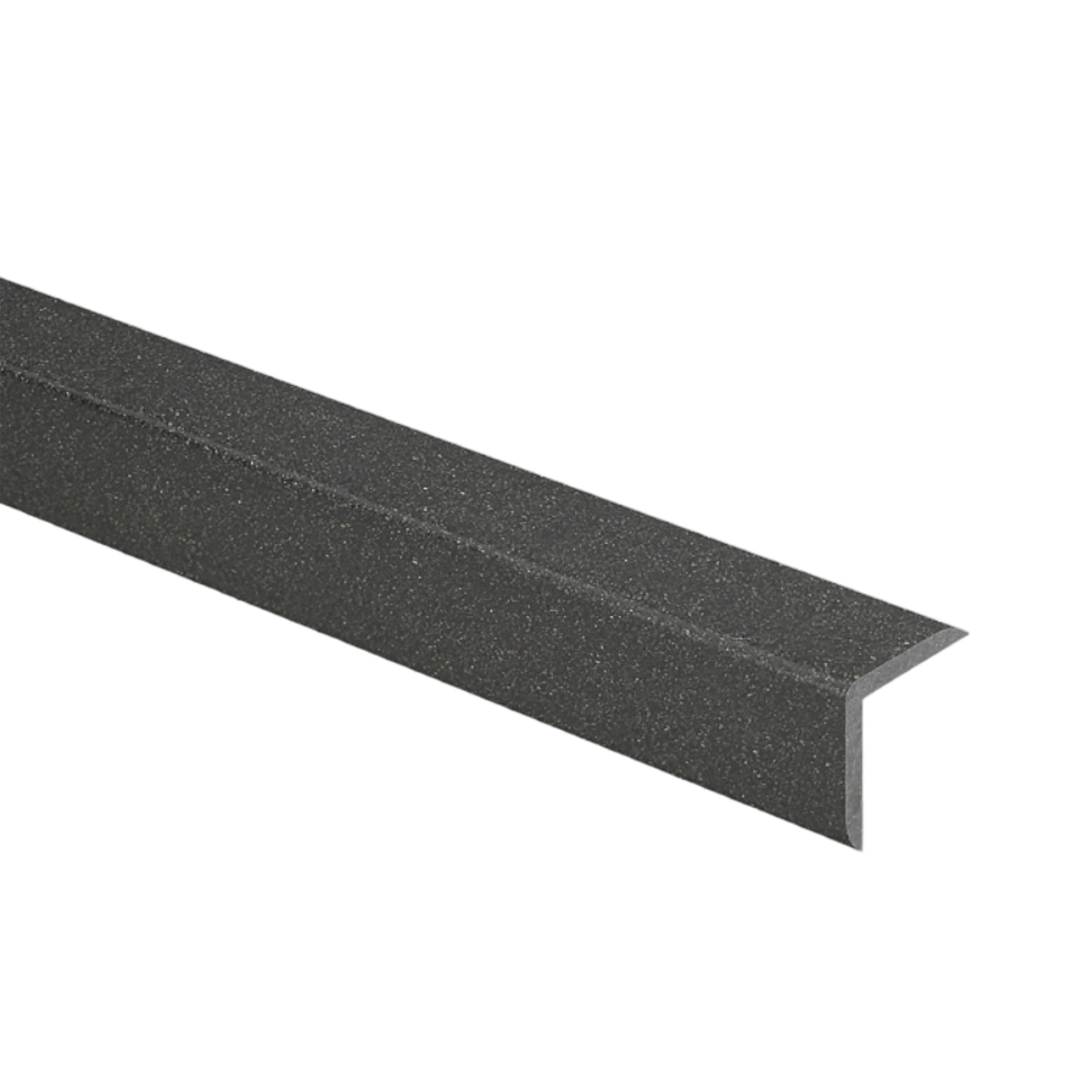 Listwa kompozytowa tarasowa 240x3.4x3 cm narożna czarna Bergdeck