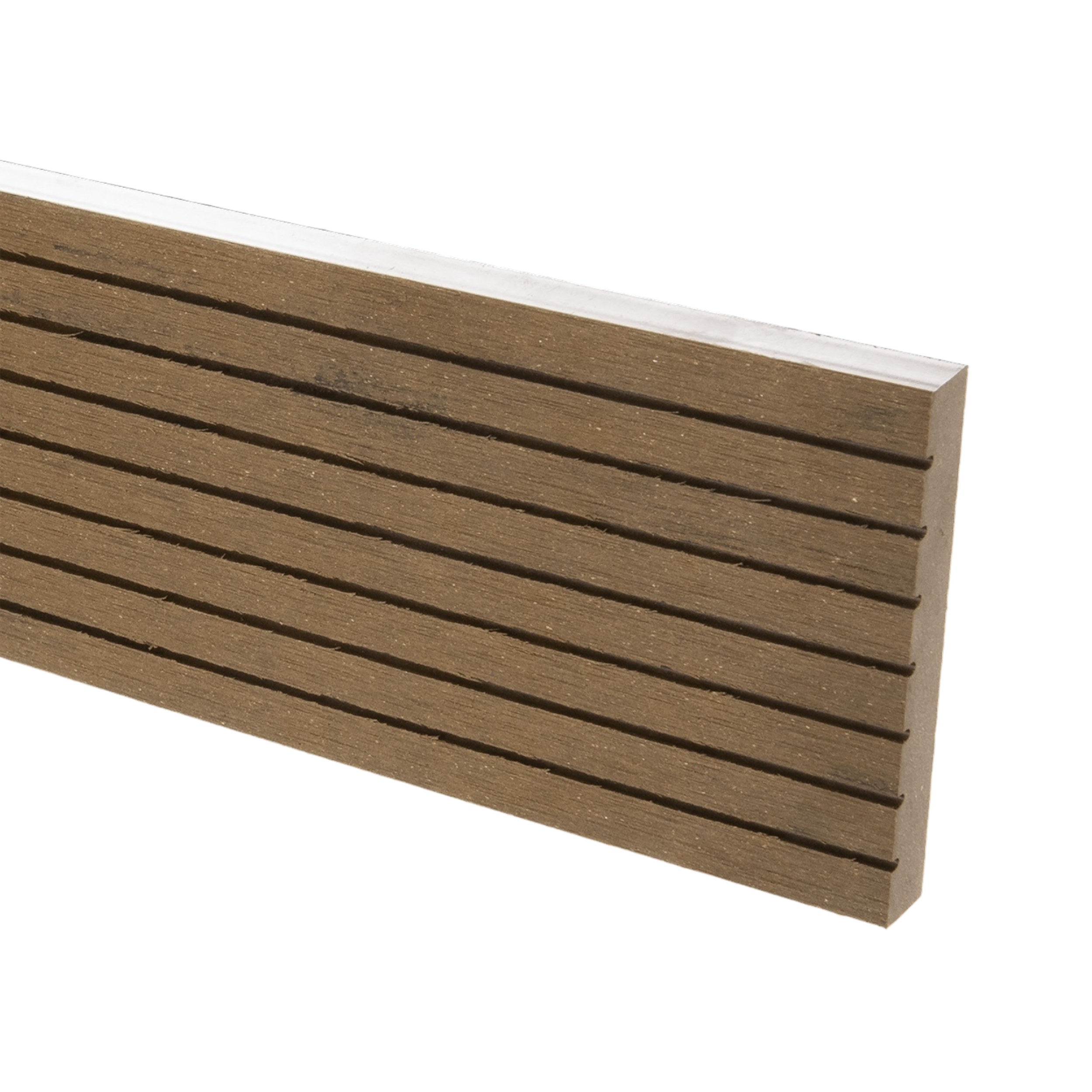 Listwa kompozytowa S140 240x1.1x7.1 cm brąz Bergdeck