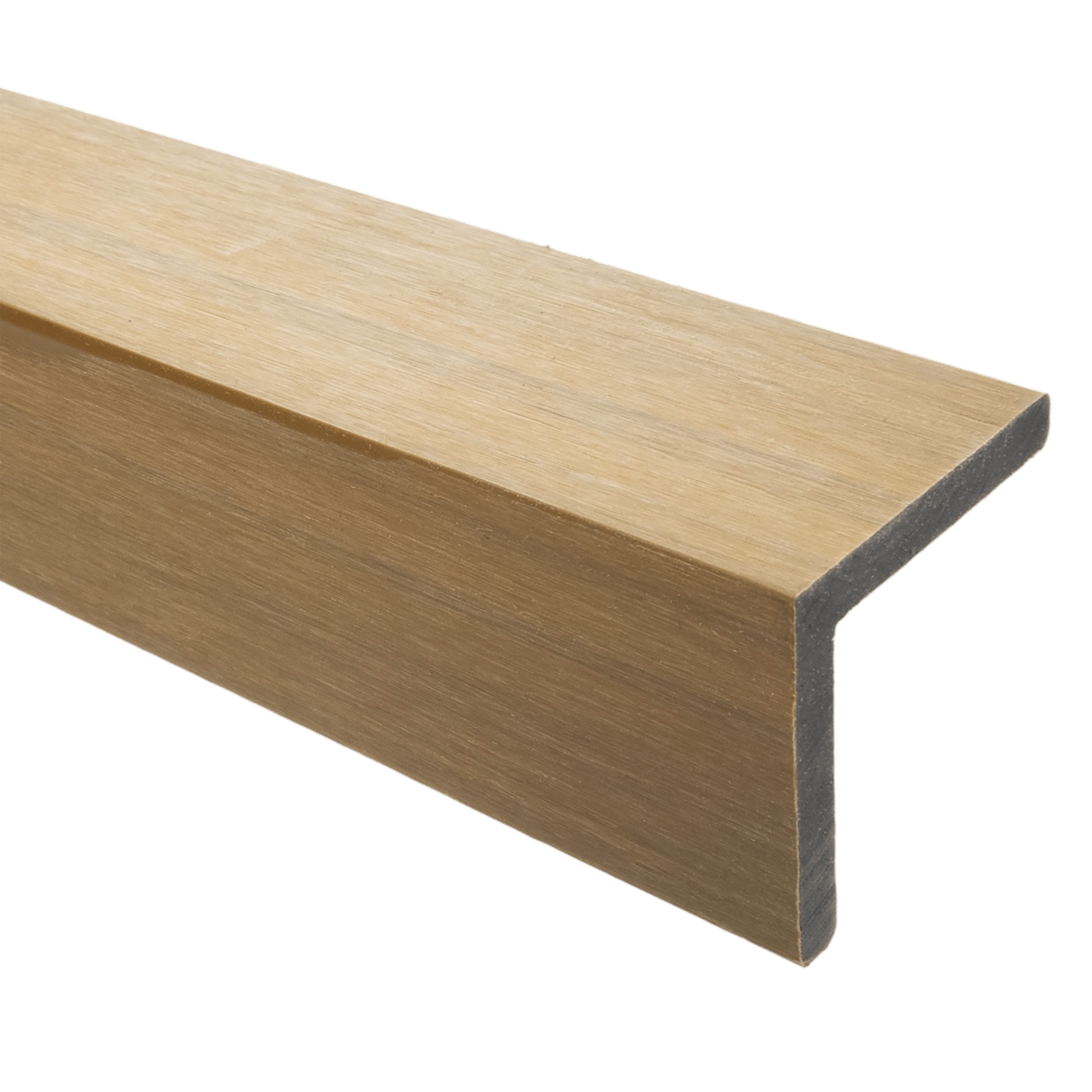 Listwa kompozytowa tarasowa 240x5x5 cm narożna teak Bergdeck