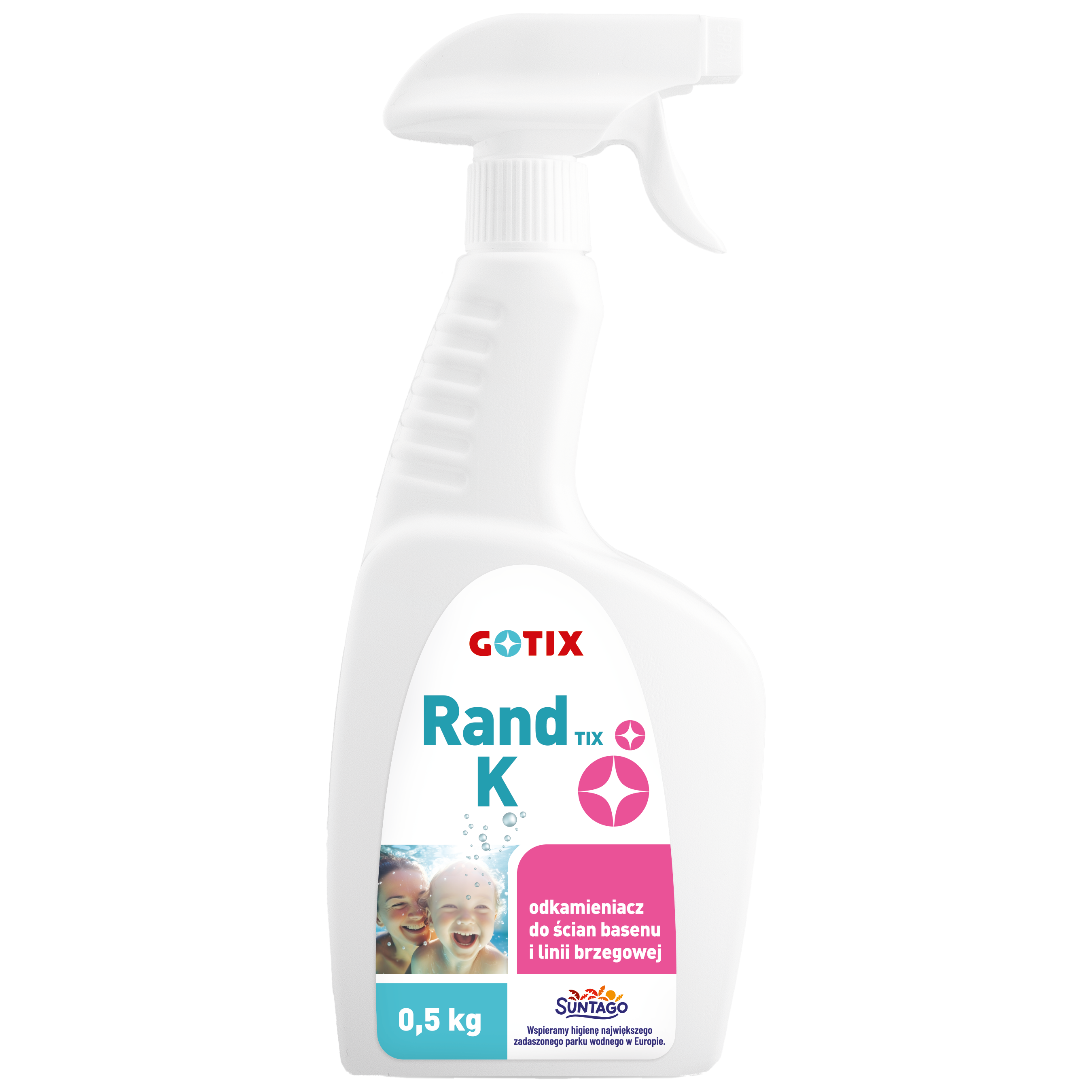 Odkamieniacz basenowy Randtix K 0.5kg Gotix