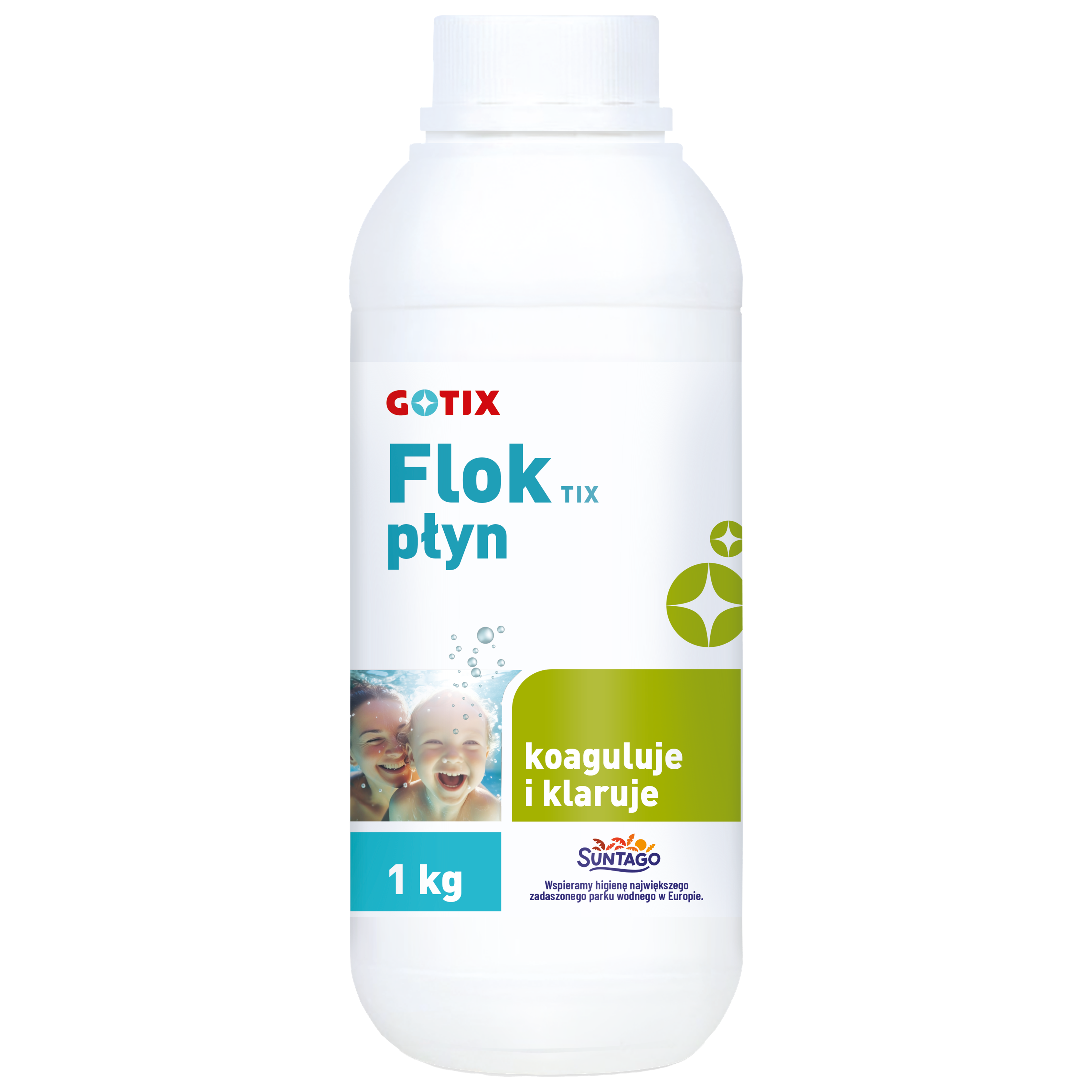 Koagulant do klarowania wody 1l Floktix