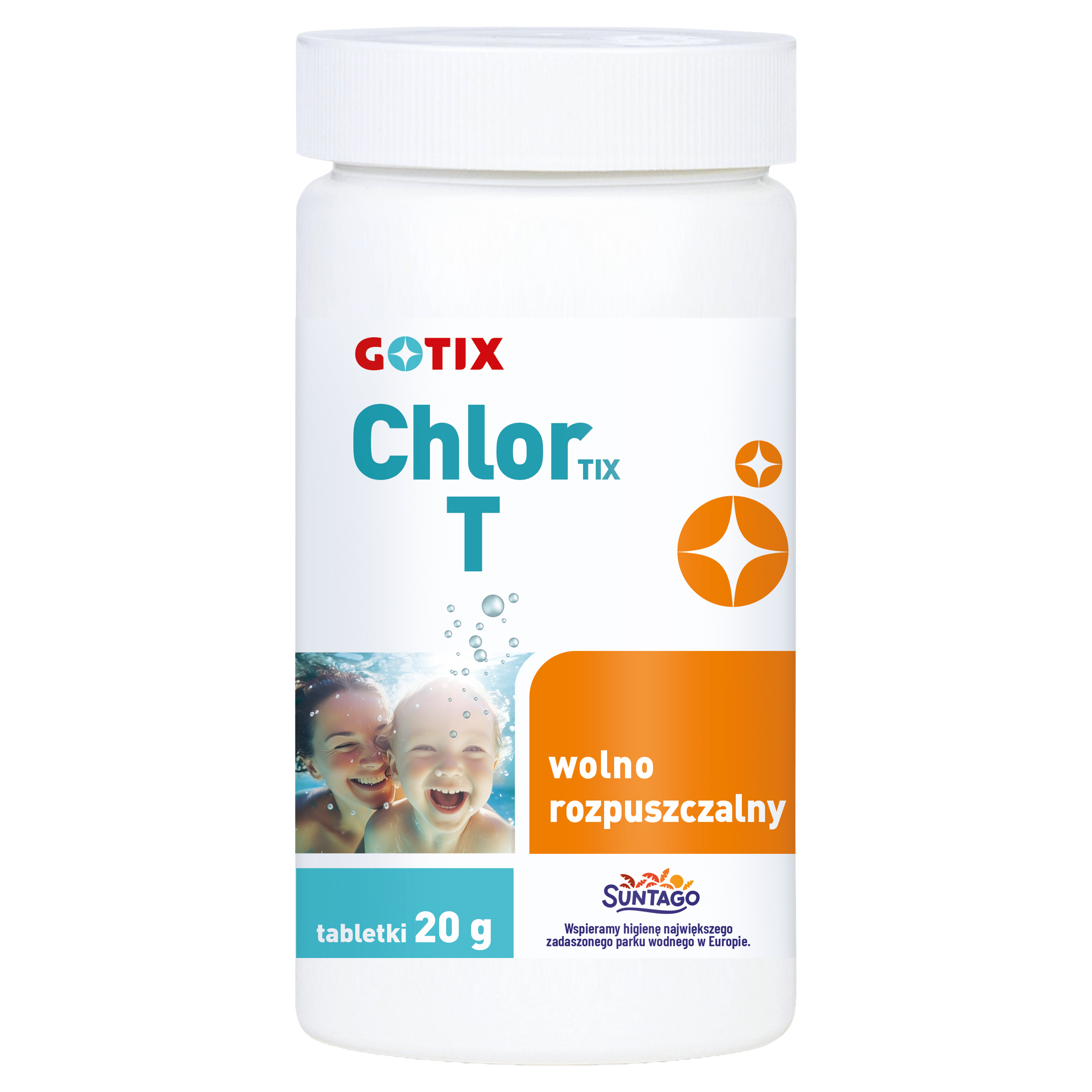 Tabletki chlorowe 50 szt. 20g 1kg ChlorTix T