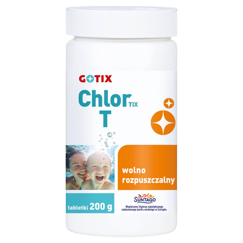 Tabletki chlorowe 5 szt. 200g 1kg ChlorTix T