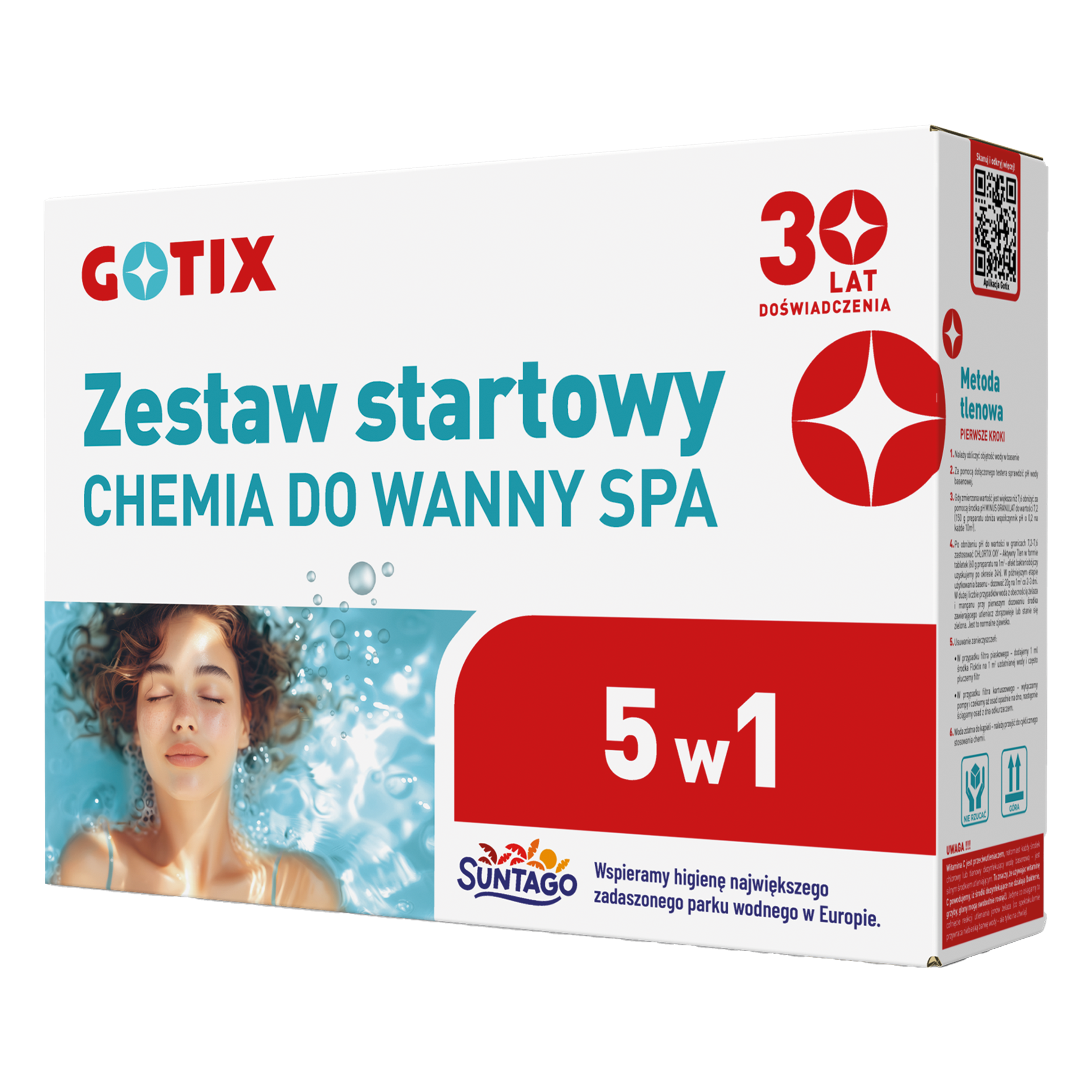 Zestaw startowy do wanny SPA 5w1 Gotix