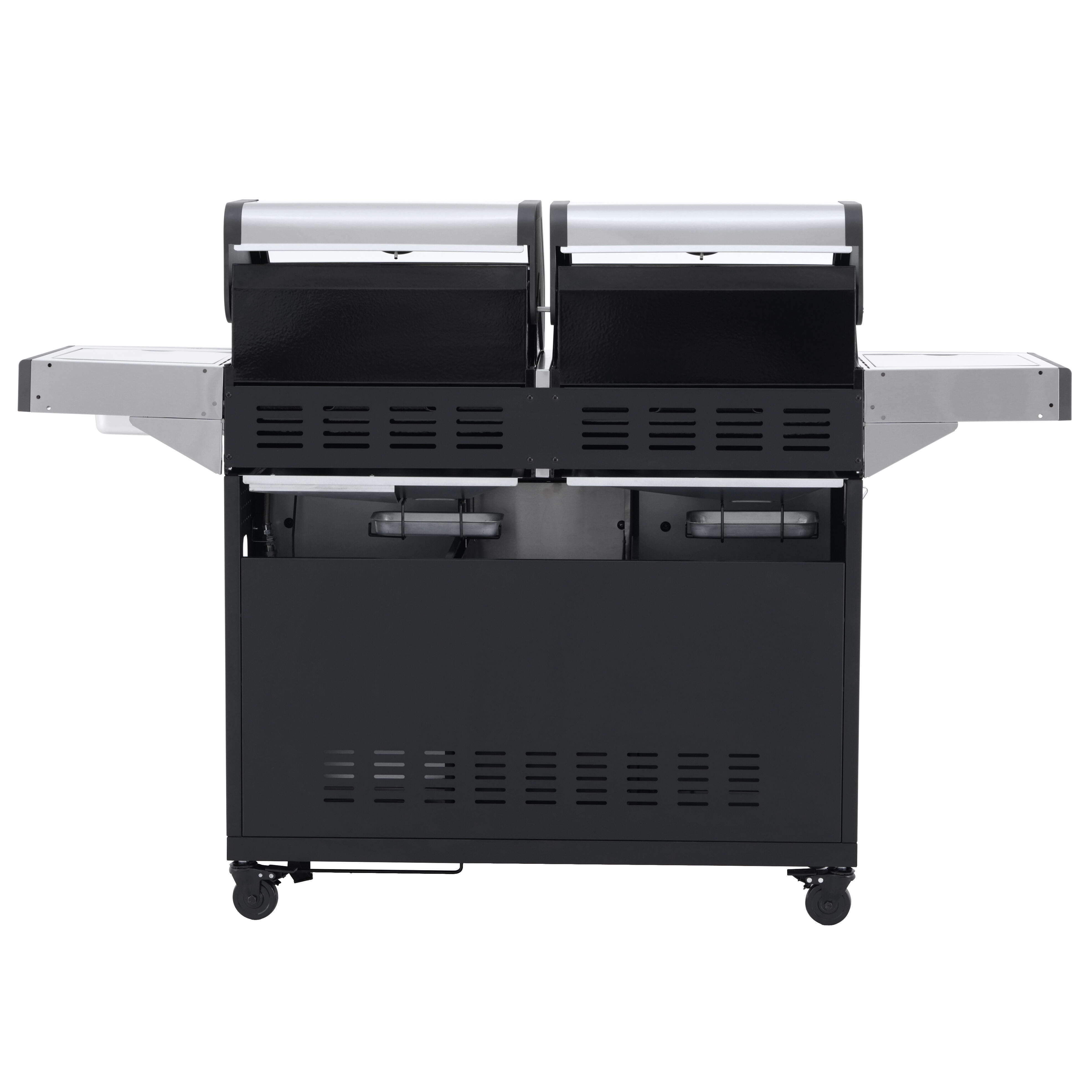Grill gazowy 17kW Hudson II 4+1 palniki + pokrowiec Naterial - 5