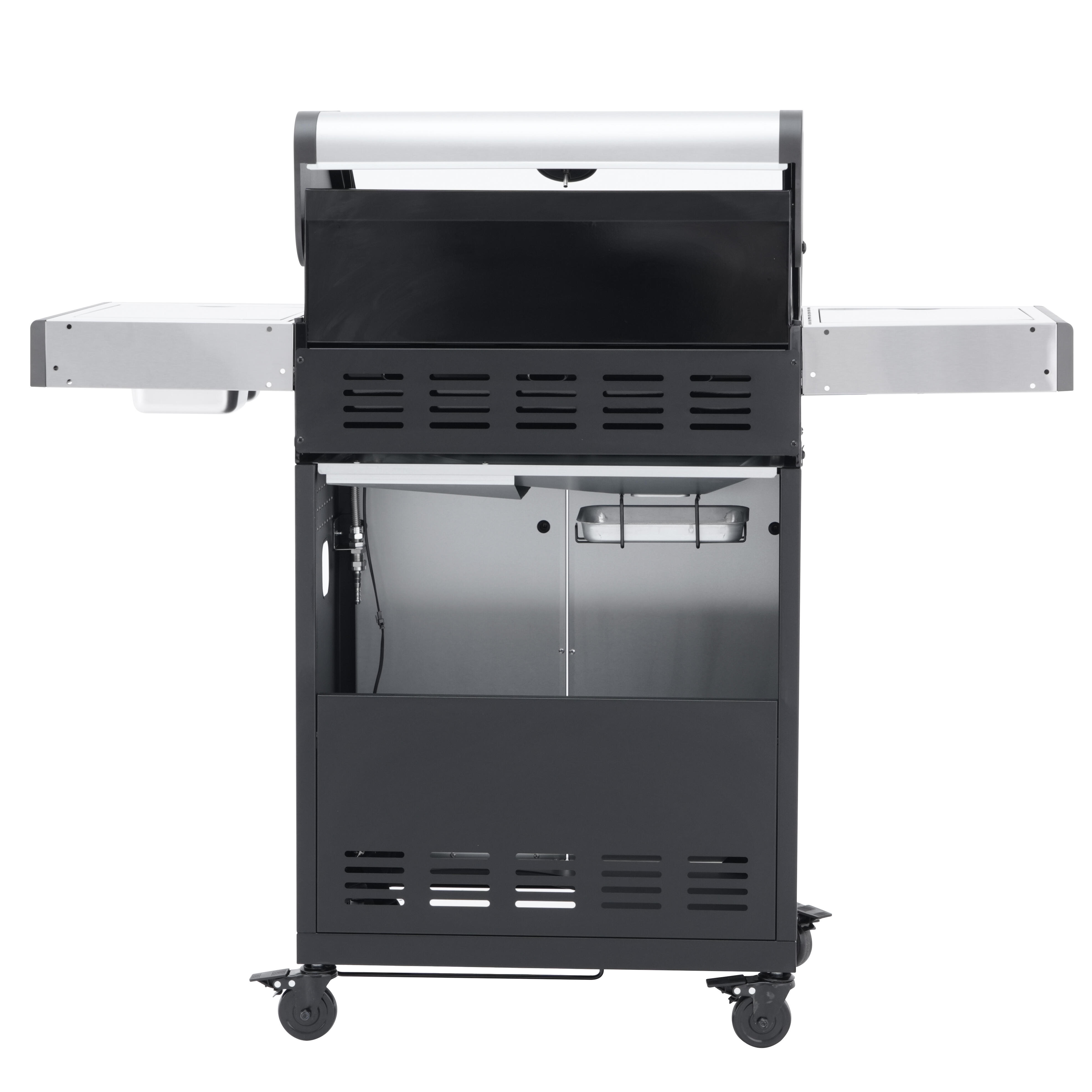 Grill gazowy 13,5kW Hudson II 3+1 palniki + pokrowiec czarny Naterial - 7