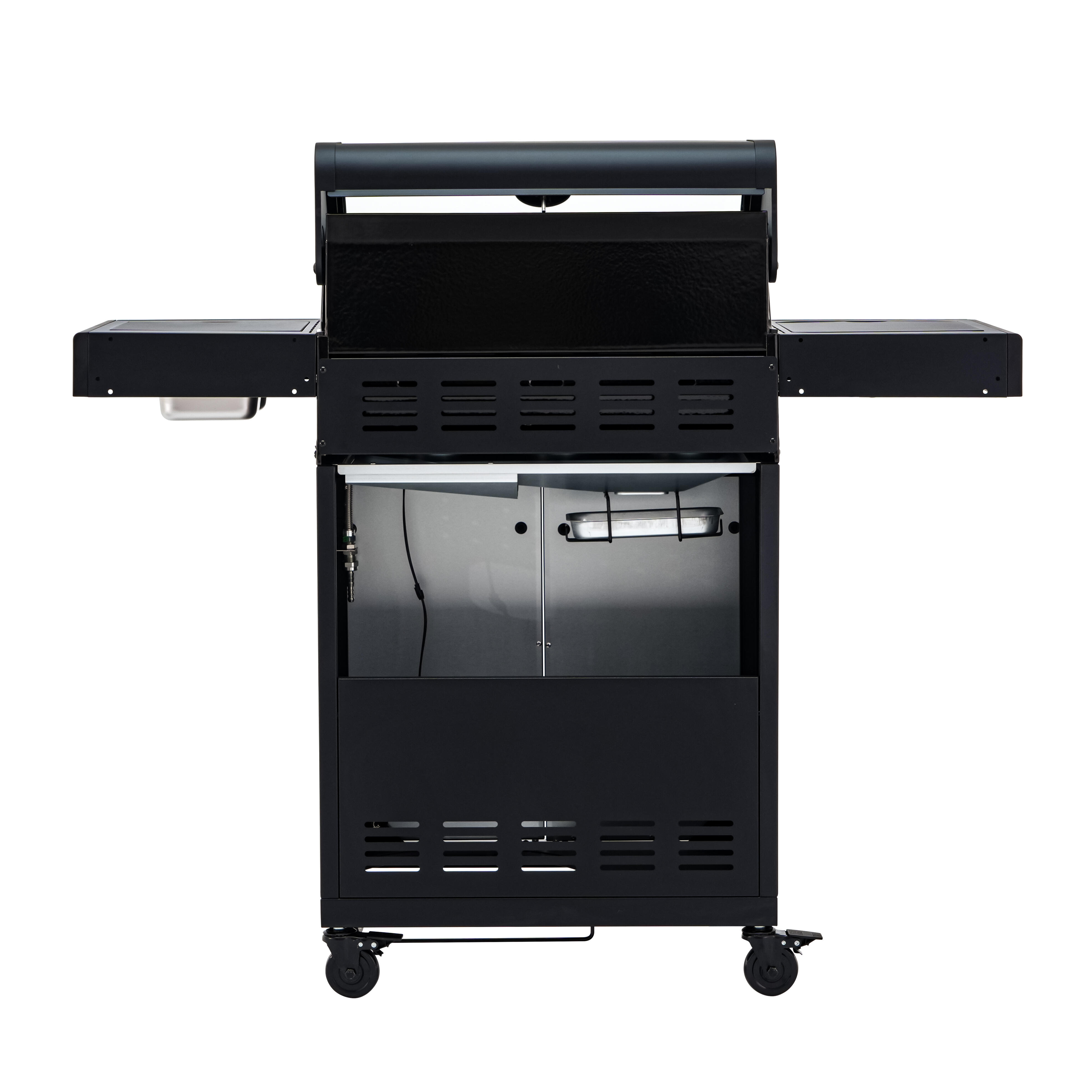 Grill gazowy 13,5kW Hudson II 3+1 palniki + pokrowiec czarny Naterial - 7