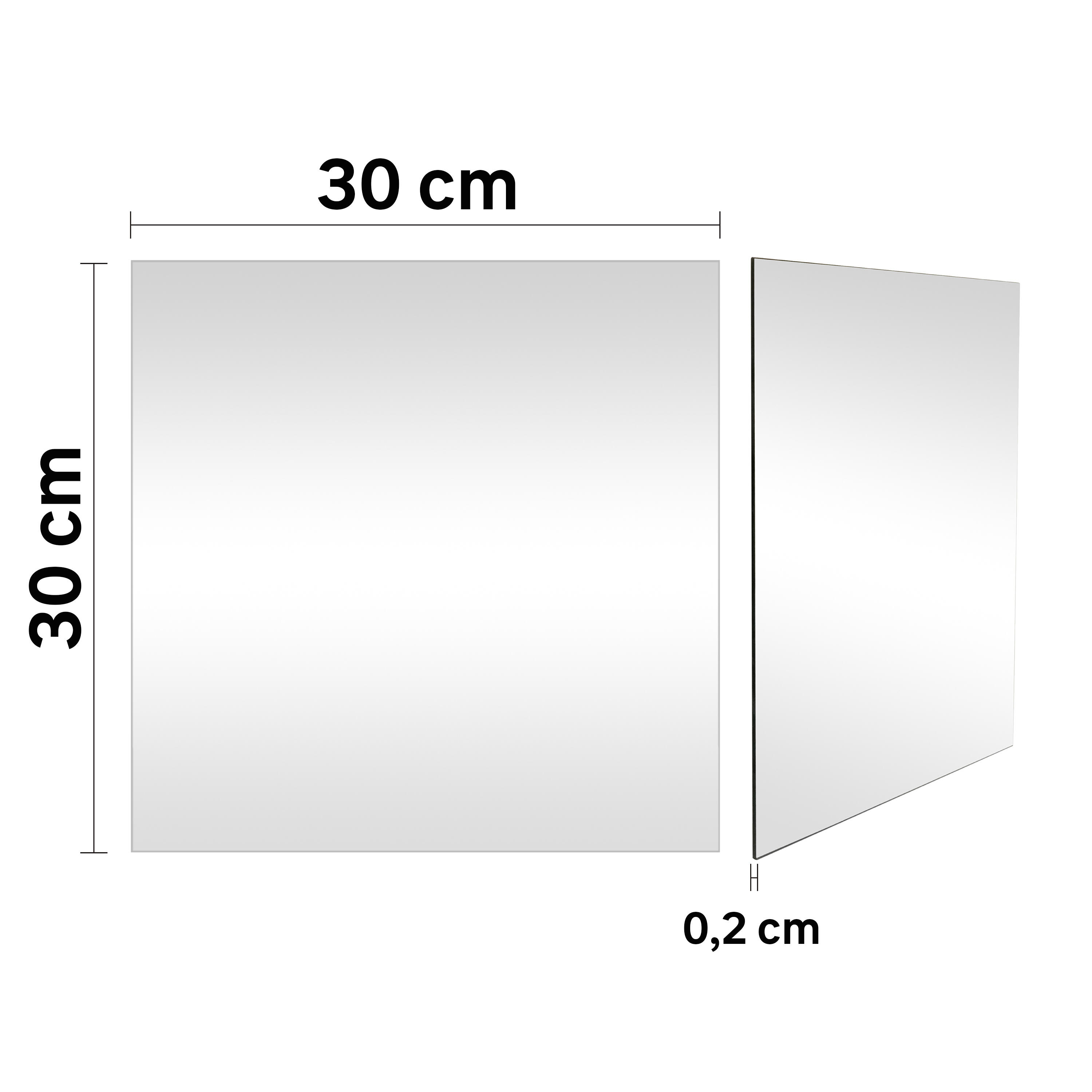 Lustra samoprzylepne Sticky Square 30 x 30 cm 4 szt. Inspire - 9