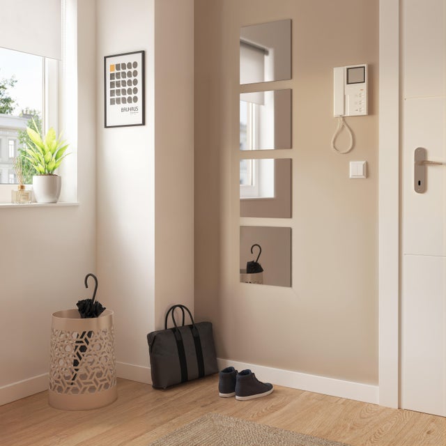 Specchio Sticky quadrato 30 x 30 cm INSPIRE, 4 pezzi