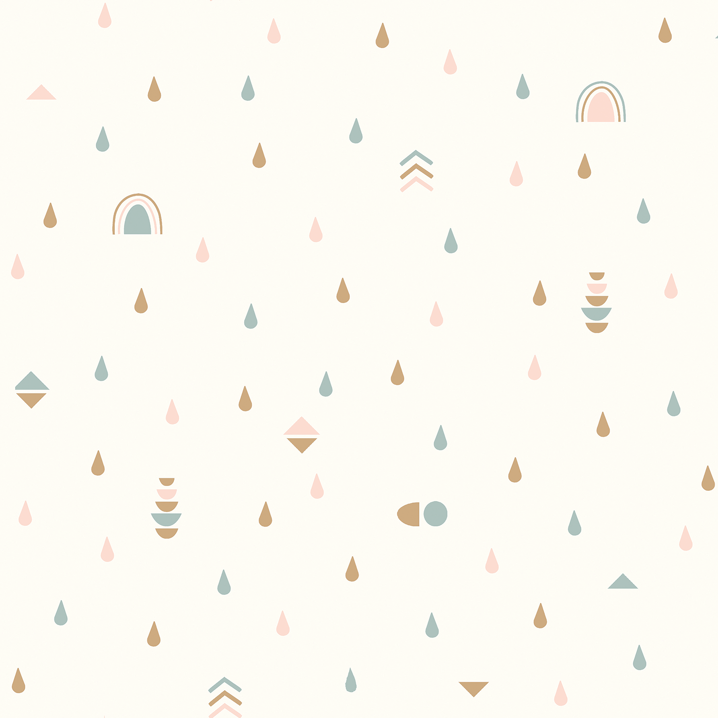 Papel de parede infantil Rainbow 0,53X10,05M Inspire - 7