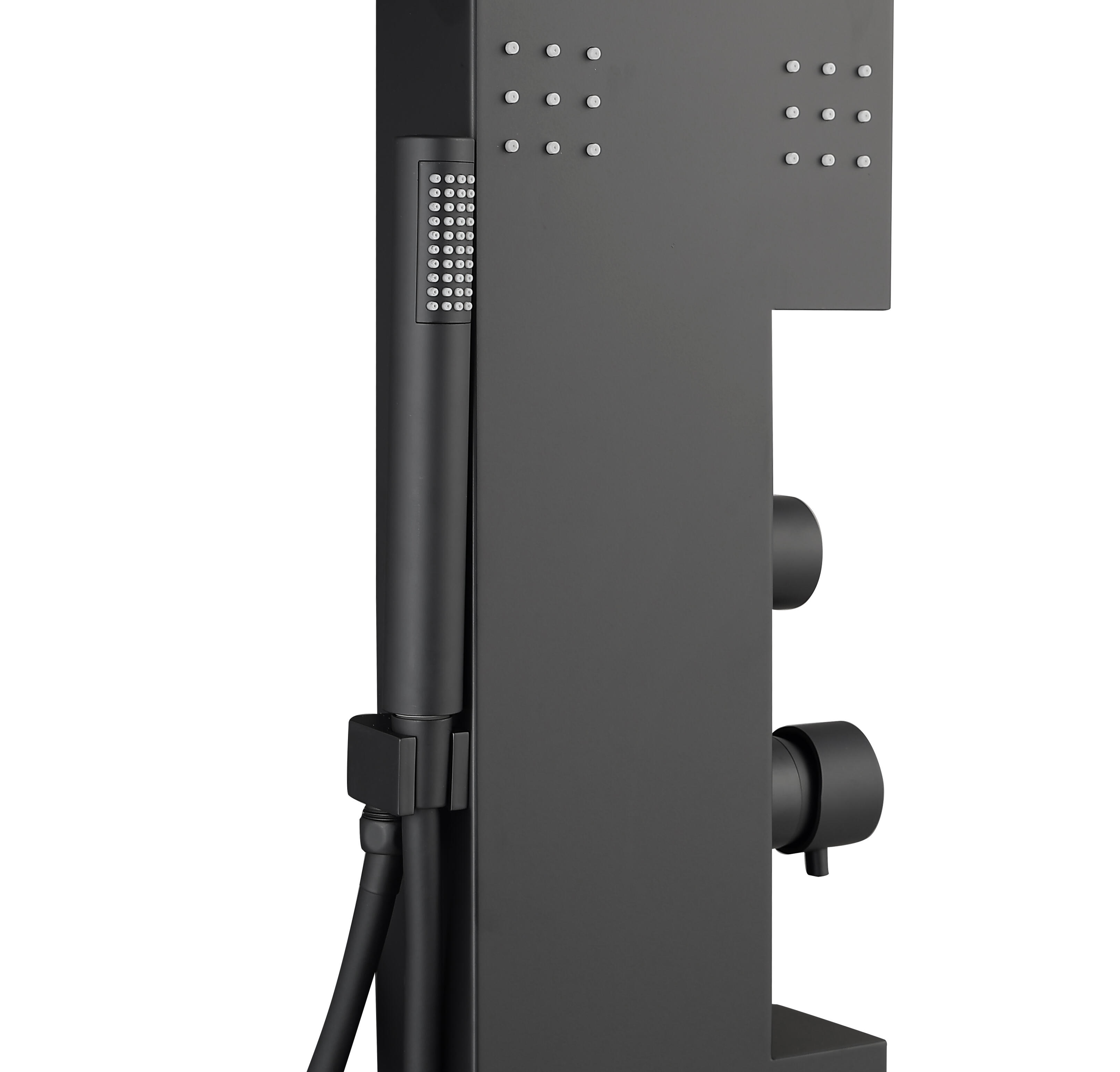 Columna de ducha hidromasaje  Aenia  negro - 3